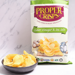 Cider Vinegar & Sea Salt - Proper Crisps