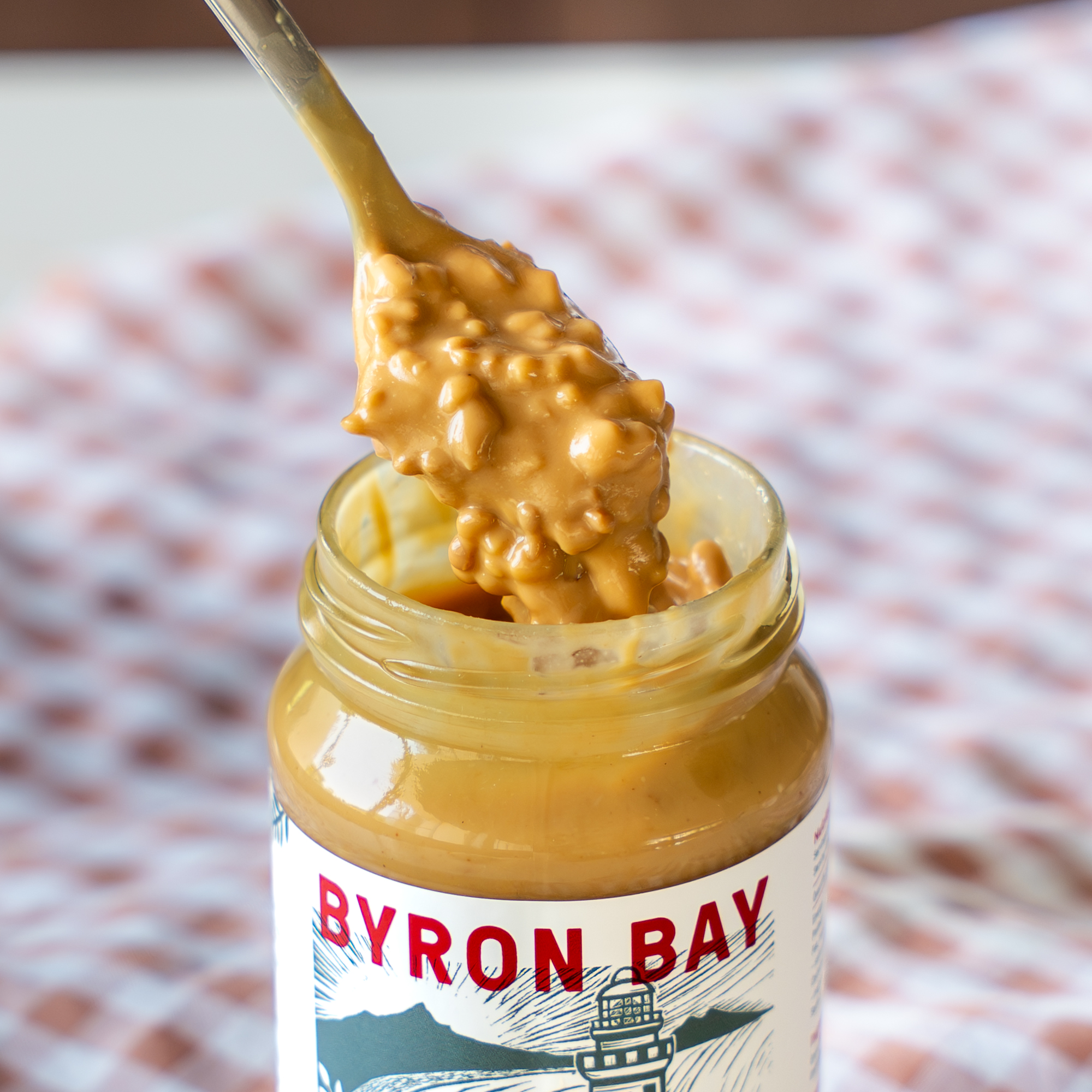 Crunchy Unsalted Peanut Butter - Byron Bay Peanut Butter Co