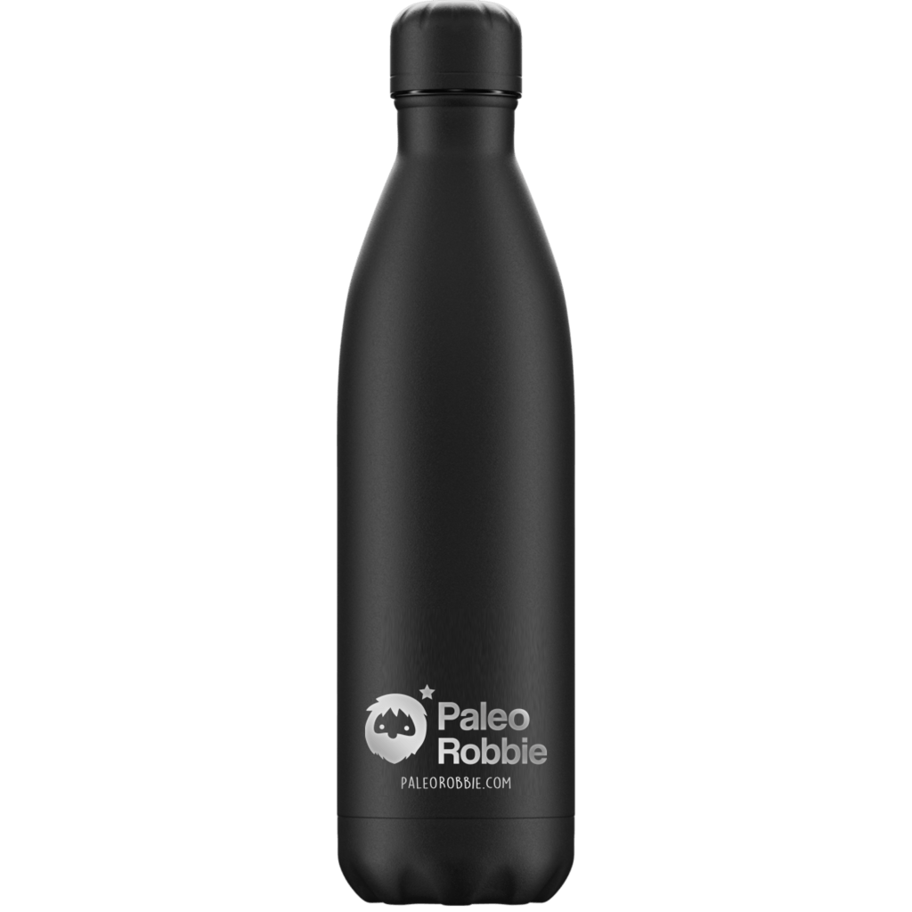 Double Walled Stainless Steel Bottle - Matt Black