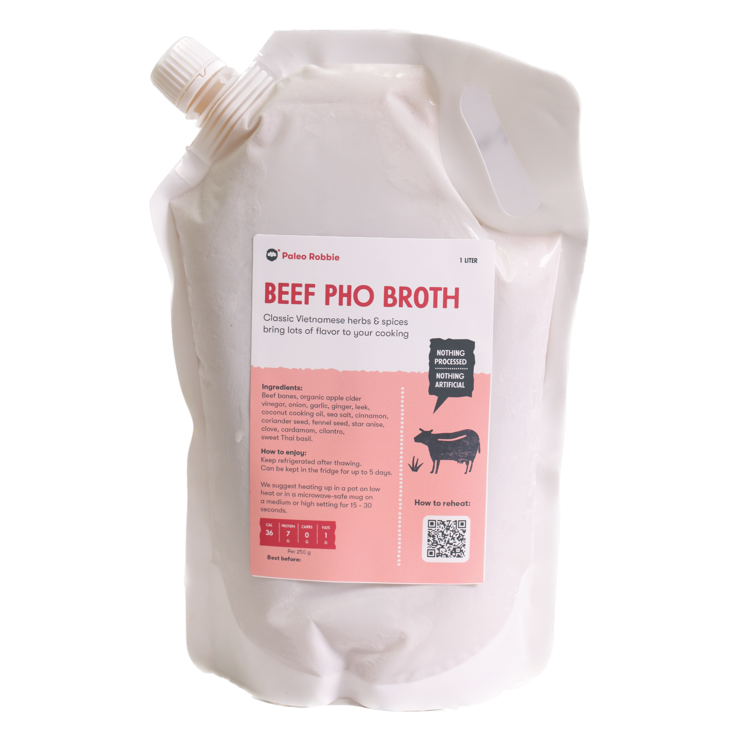 Grass-Fed Beef Bone Broth - Beef Pho