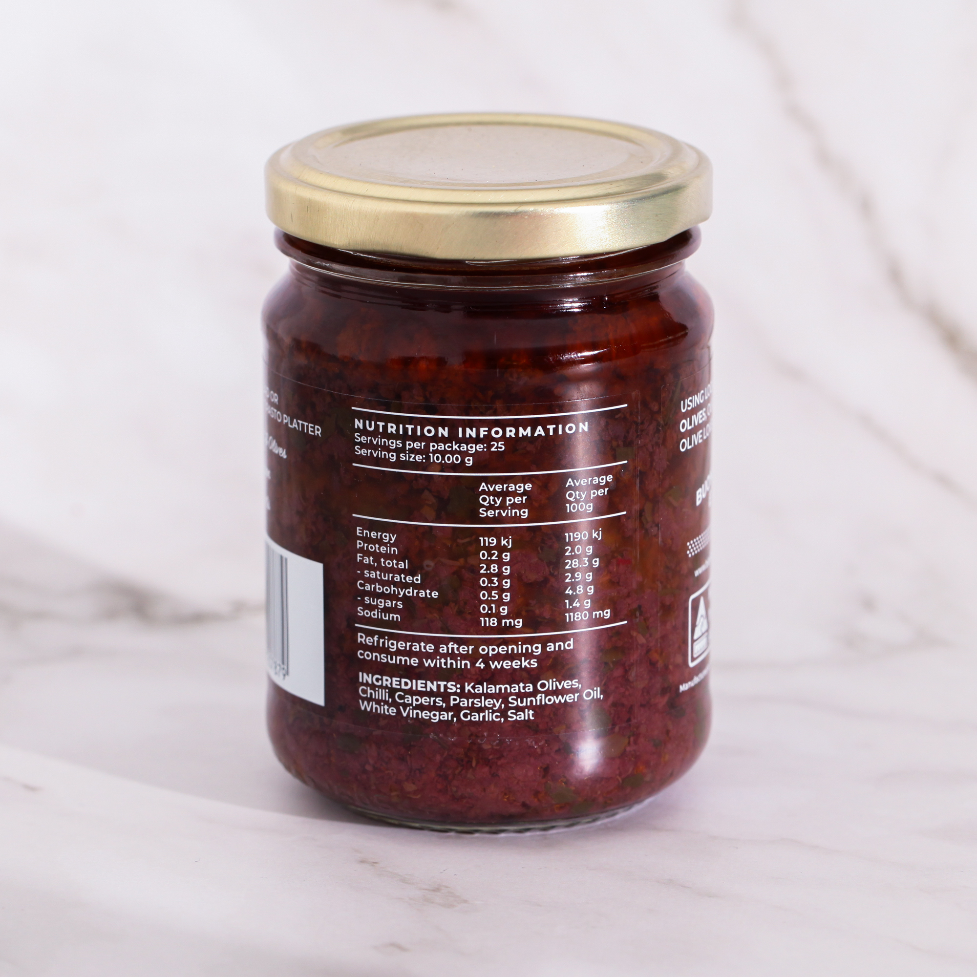 Chili Olive Tapenade - Bippi