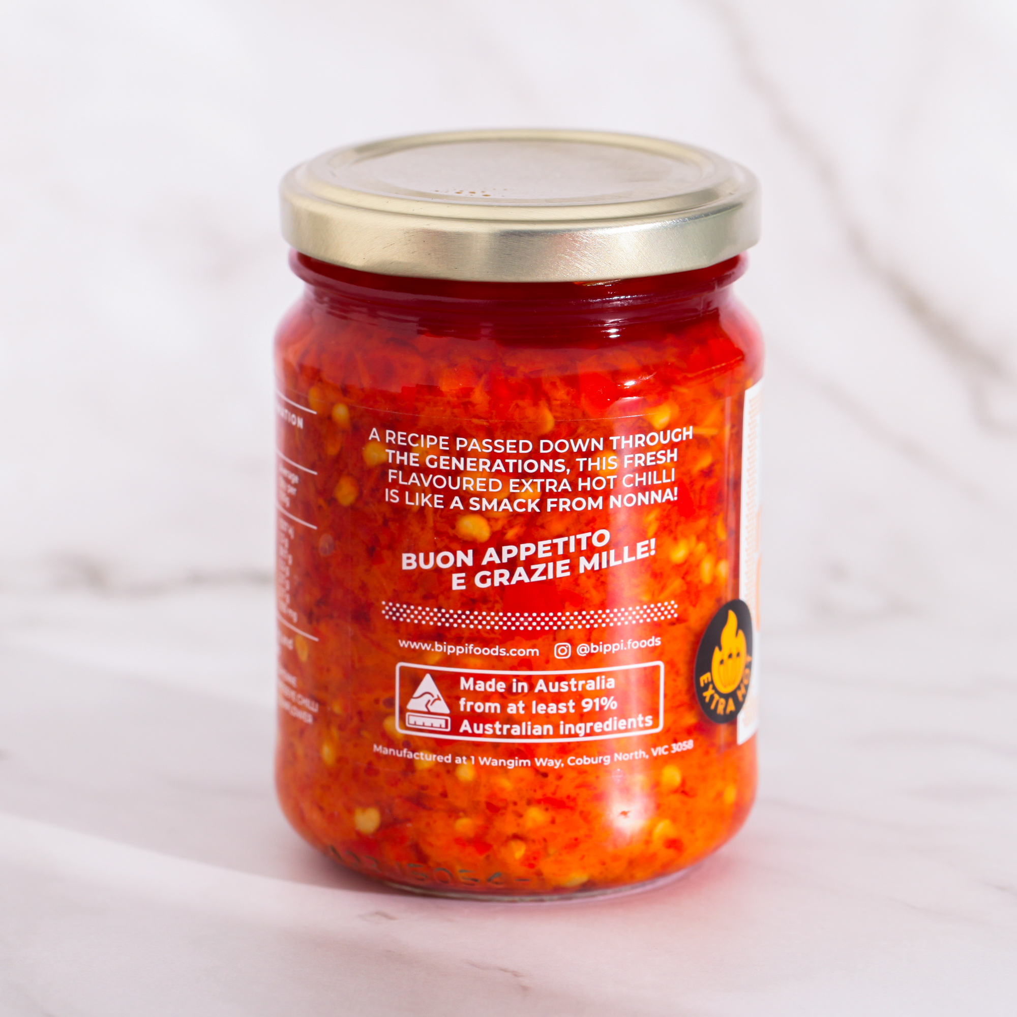 Italian Style Chilli, EXTRA HOT - Bippi