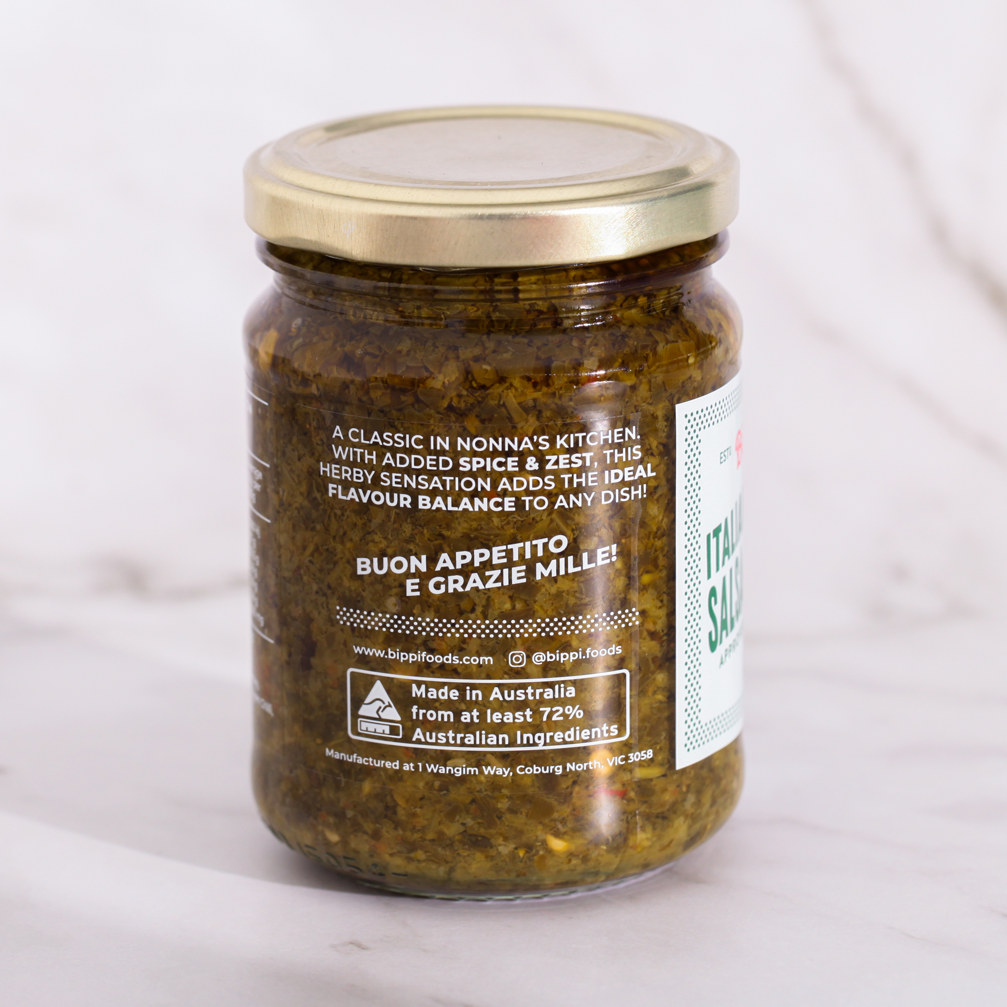 Italian Style Salsa Verde - Bippi