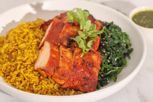 Thai Style Chicken Biryani & Broth Rice