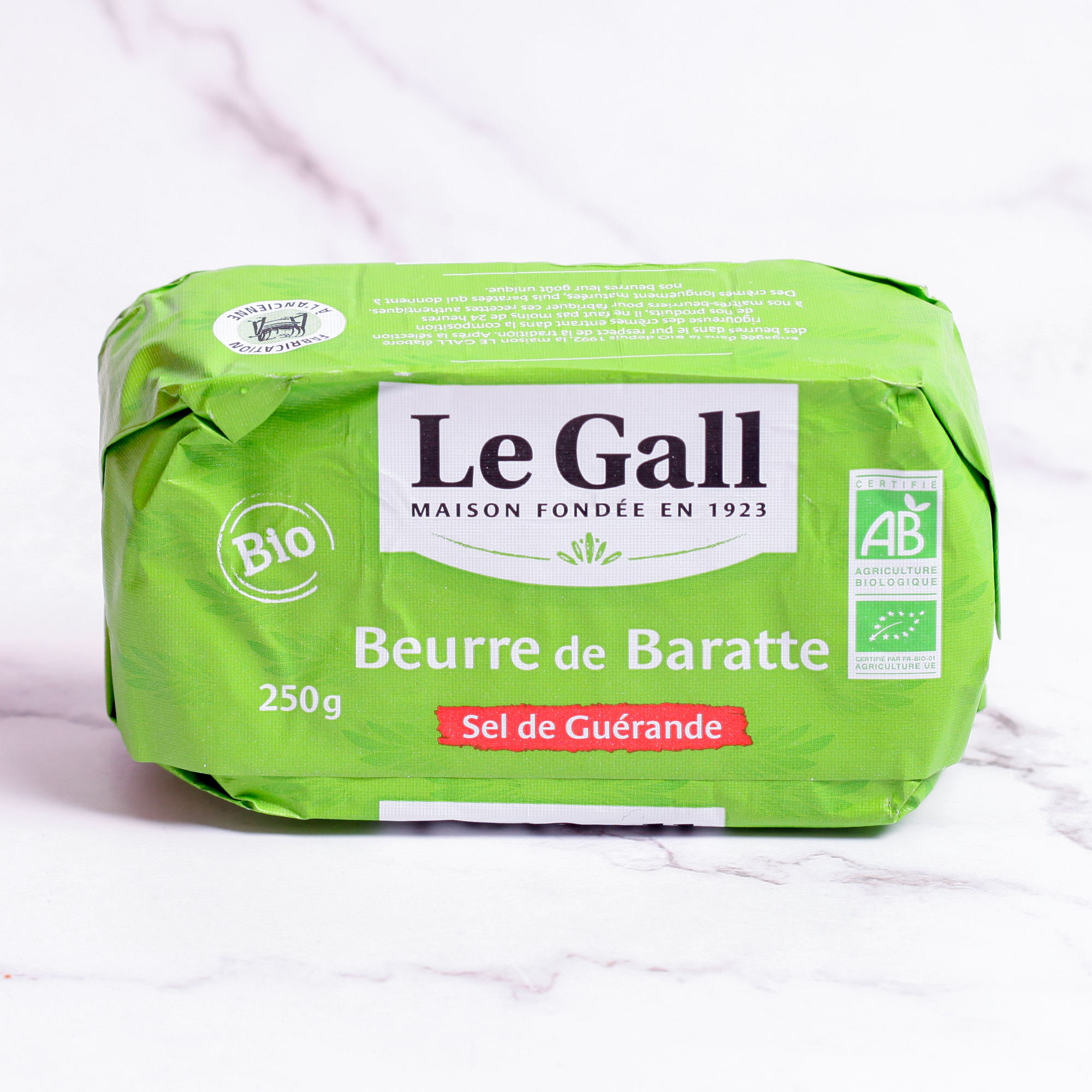 Le Gall: Organic Artisanal Churned Butter, Slightly Salted