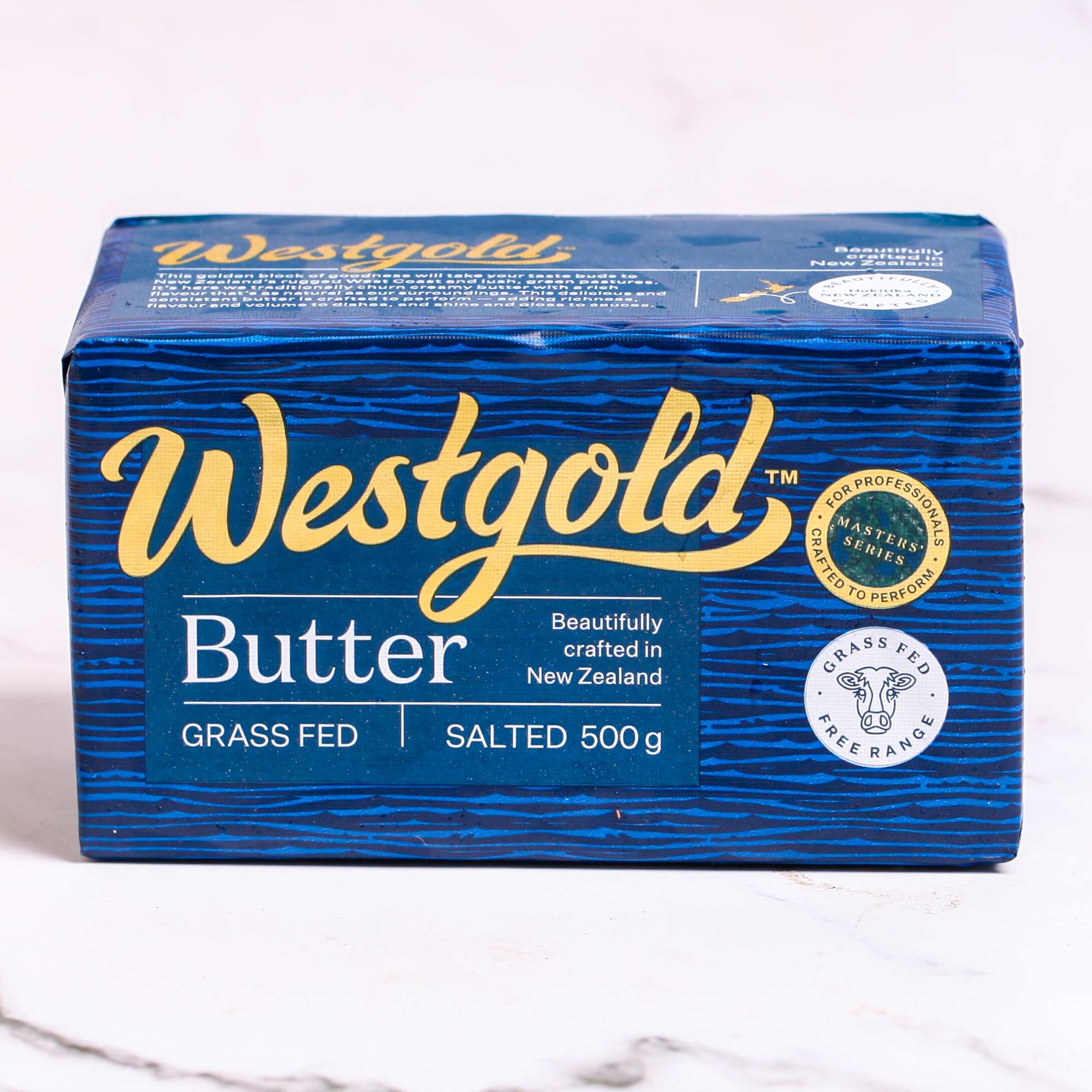 Grass-fed salted butter by Westgold