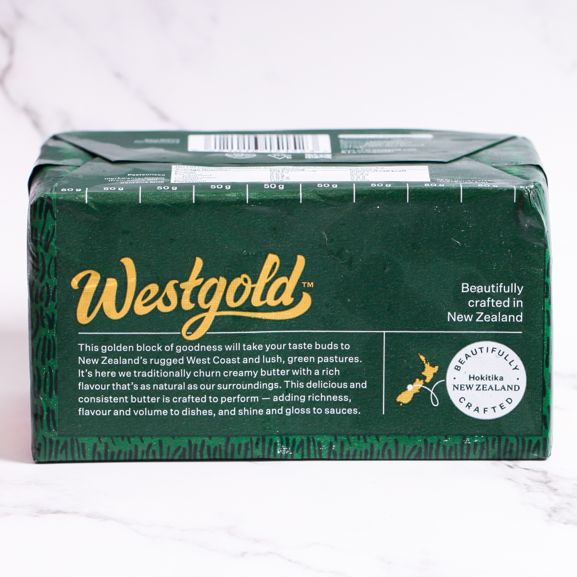 Grass-fed unsalted butter by Westgold