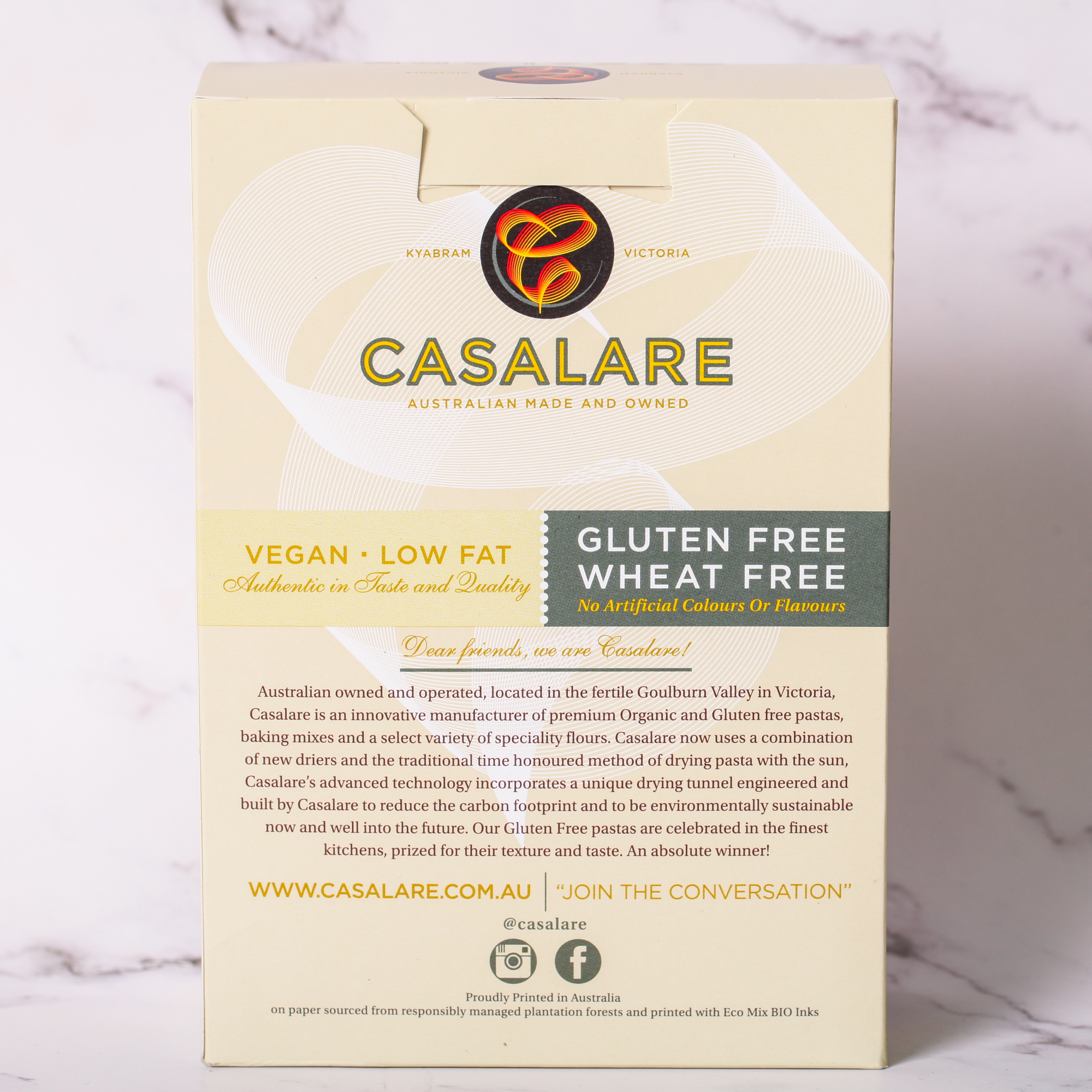 Gluten-free Macaroni Twists - Casalare