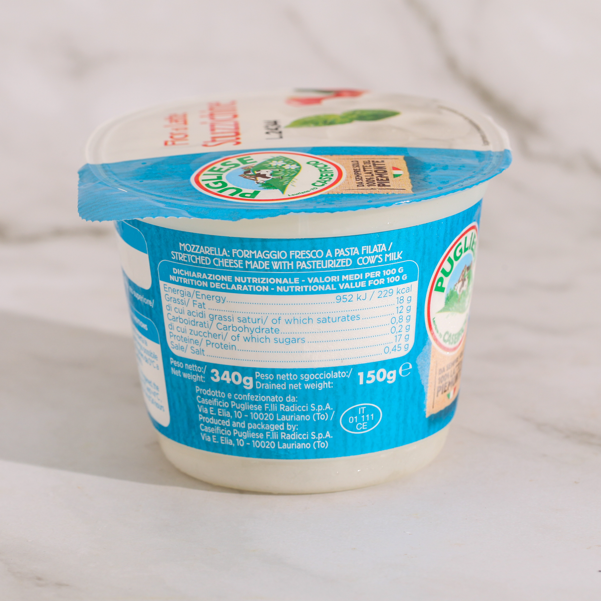 Frozen Mozzarella Fior di Latte "Stuzzichine" 200gr - Casa Radicci