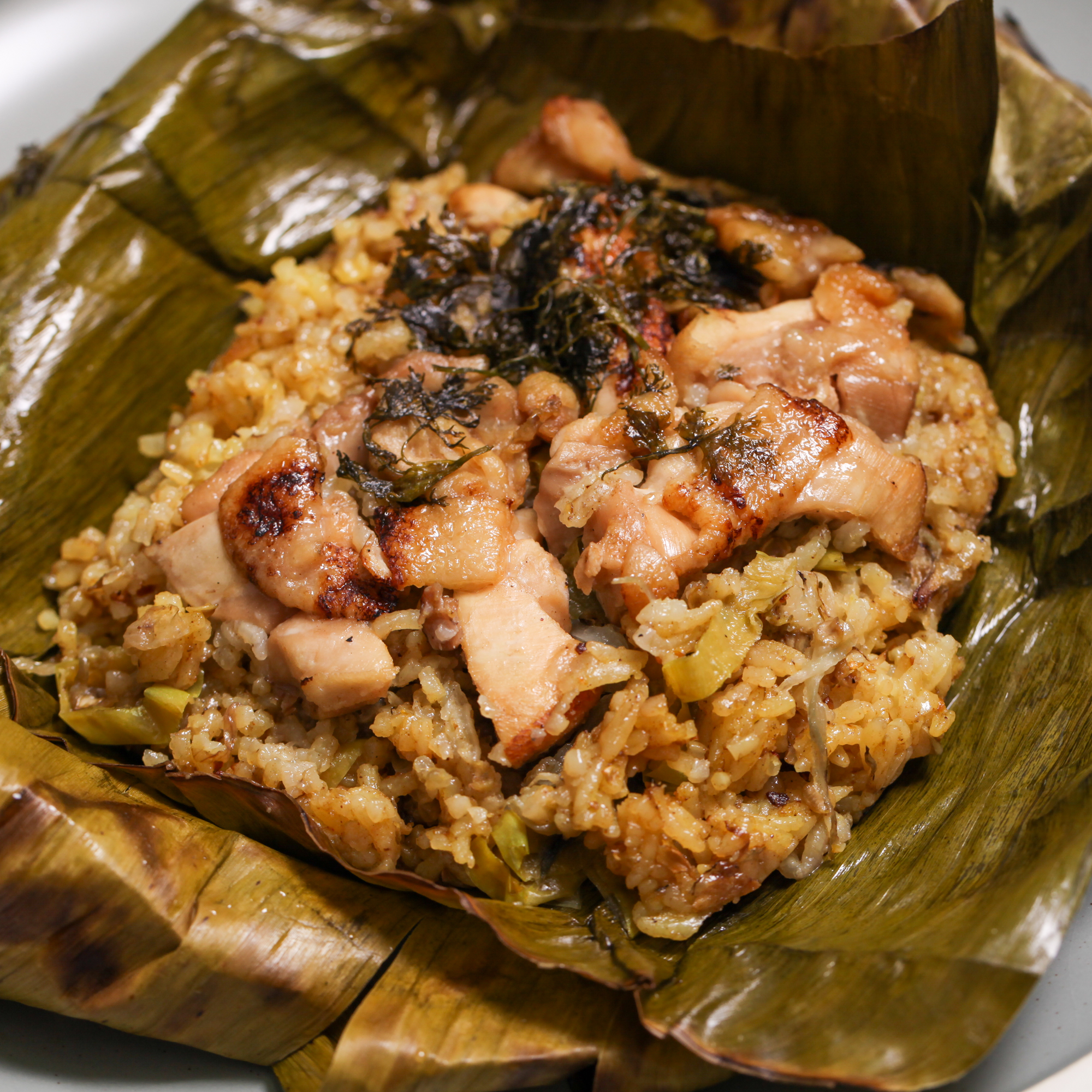 Chef Van: Chicken Biryani in Banana Leaf
