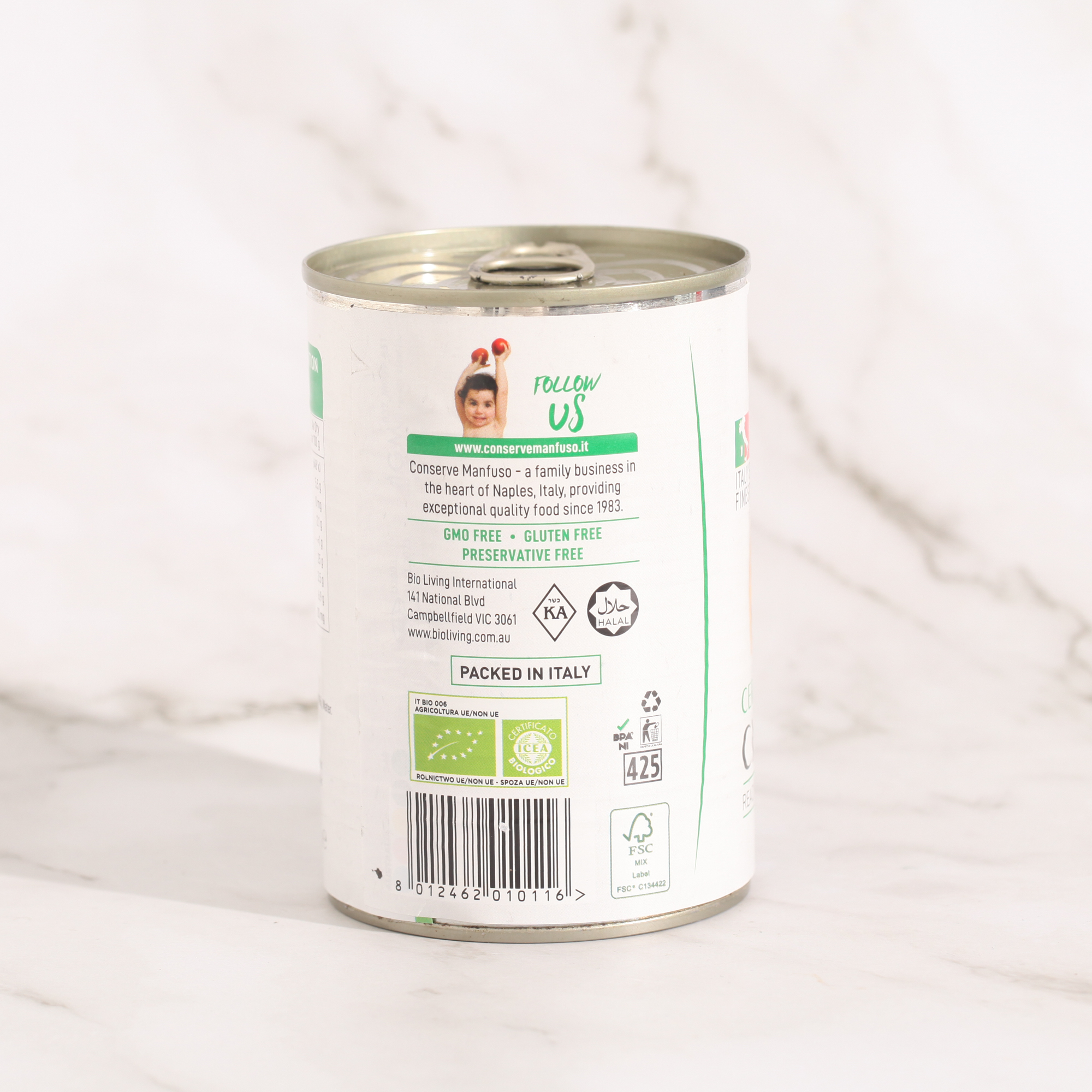 Organic Chickpeas - Manfuso
