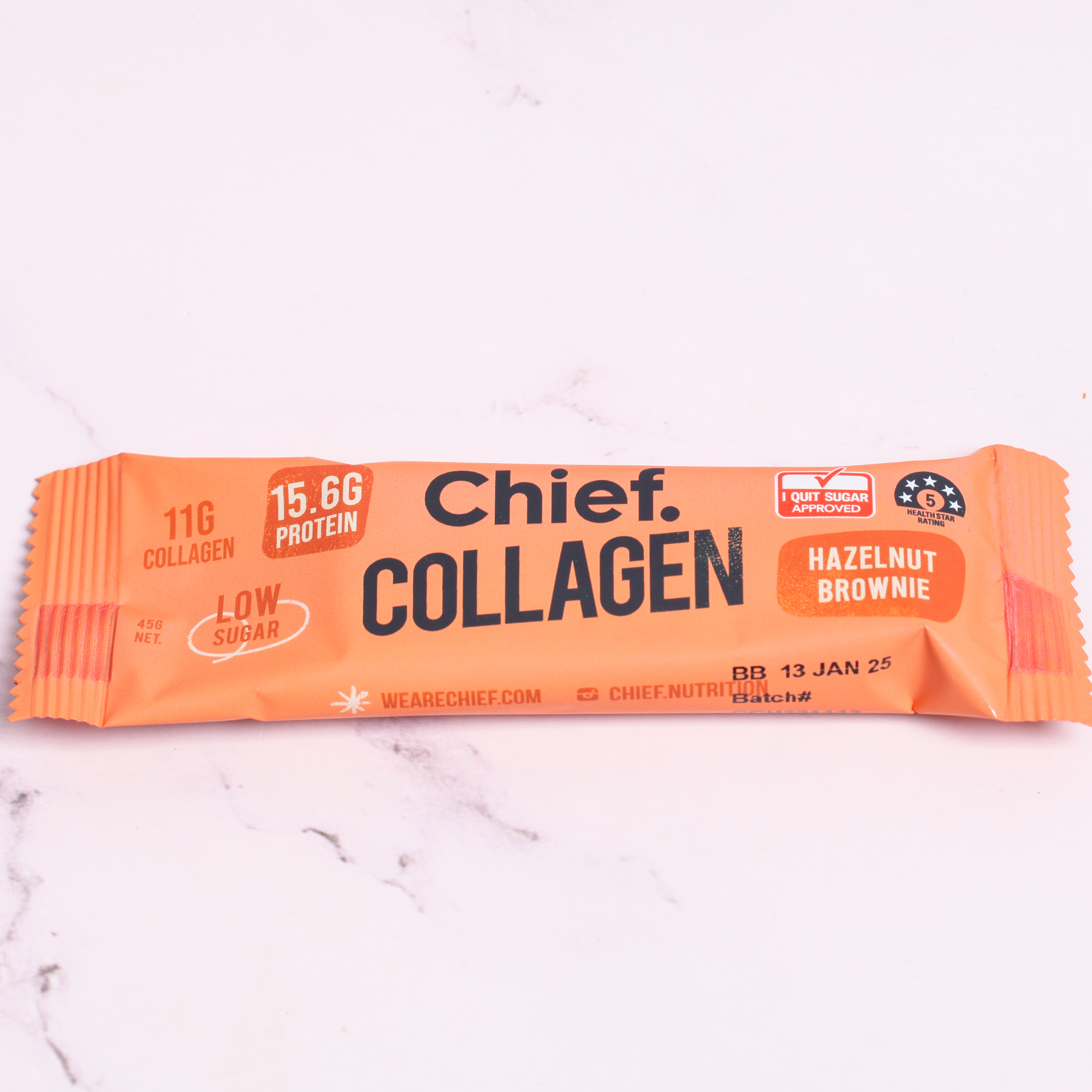 Hazelnut Brownie Collagen Protein - Chief