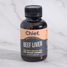 Organic Beef Liver 120 cap - Chief
