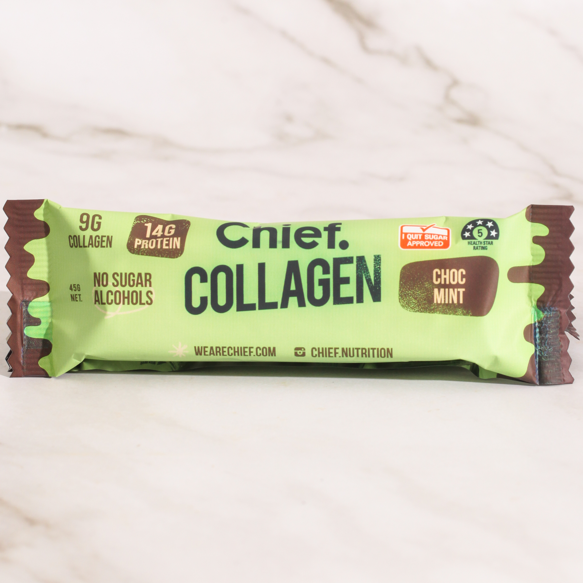 Choc Mint Collagen Protein Bar - Chief