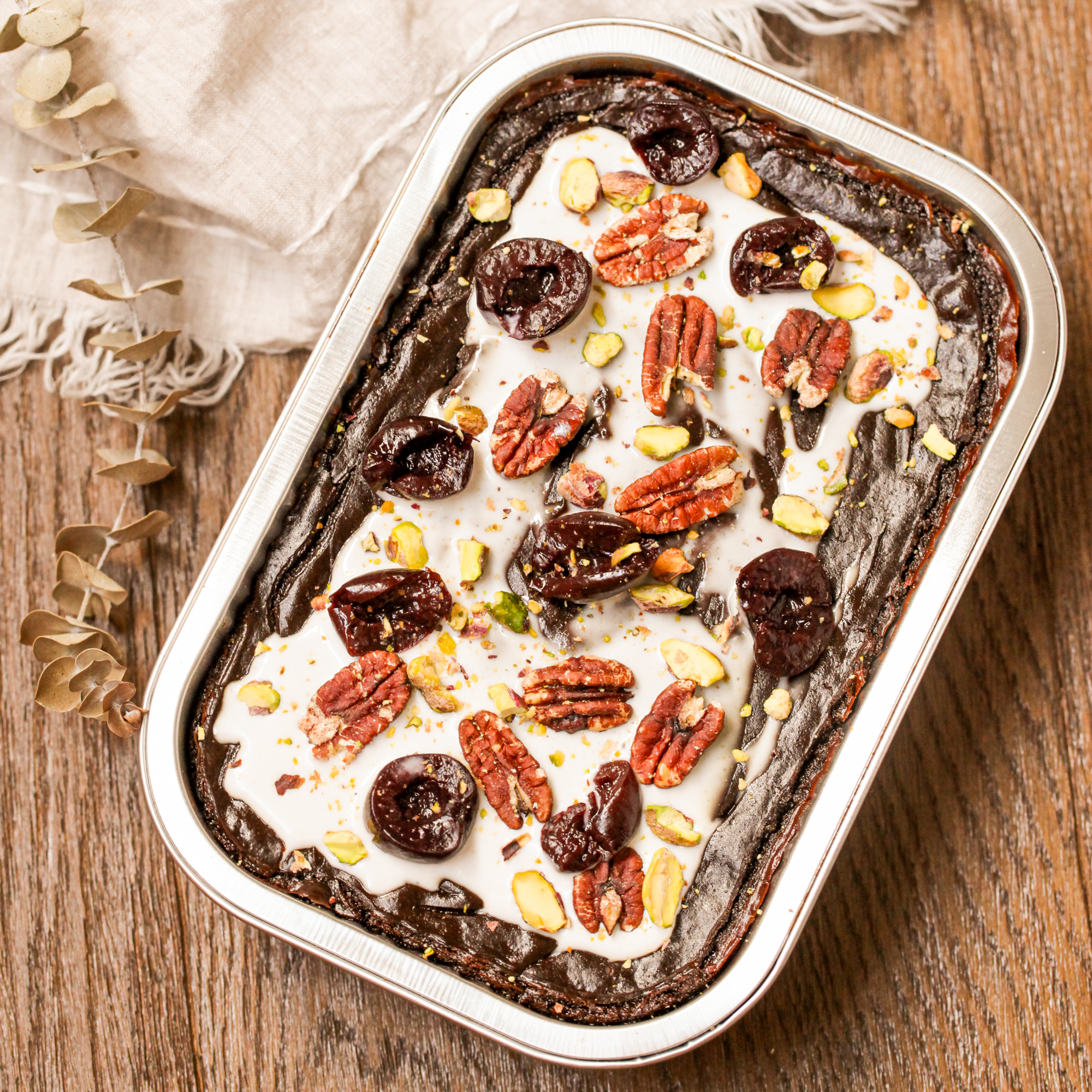 Dark Chocolate Mousse Pie