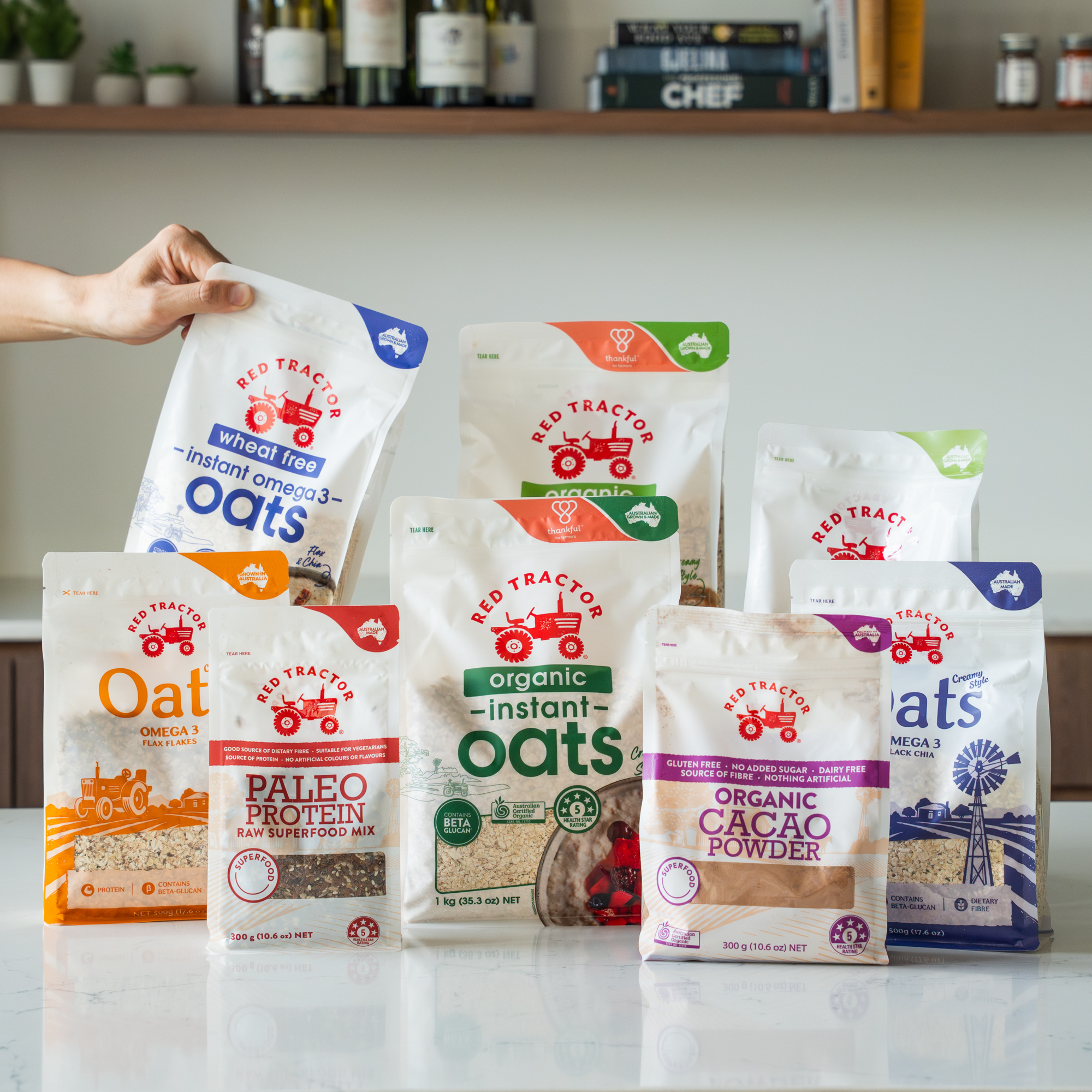Organic Instant Oats- Red Tractor