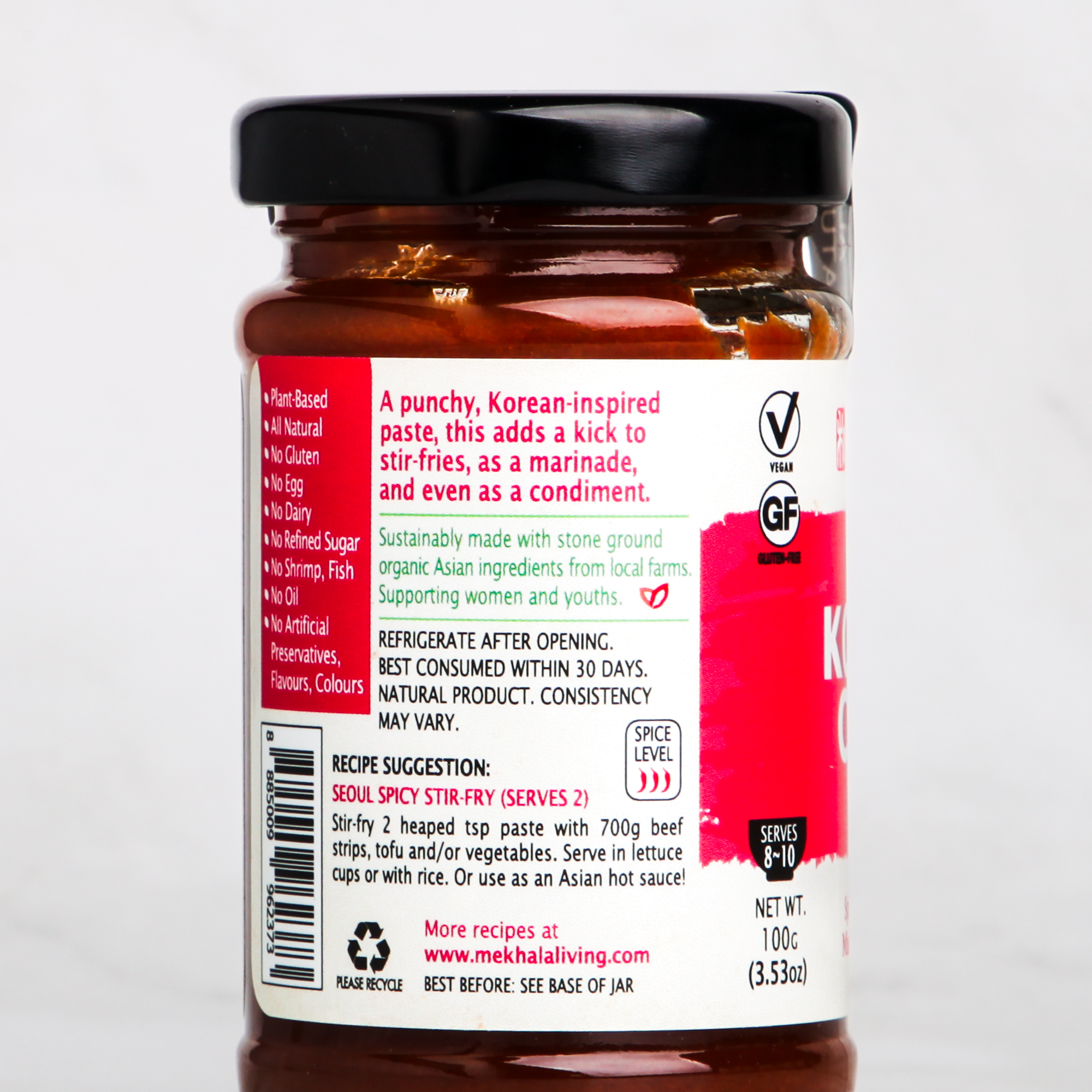 Organic Korean Chili Paste - Mekhala