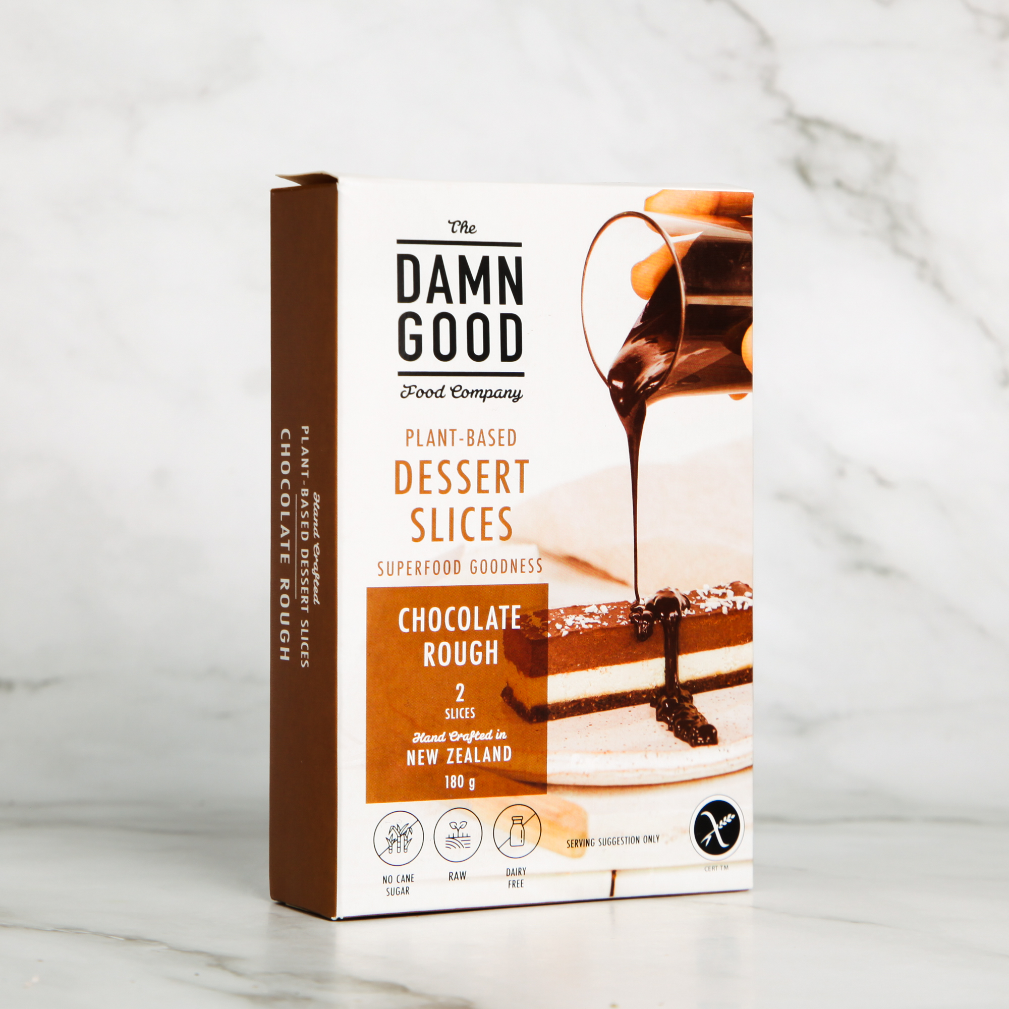 Dessert Slices Chocolate Rough - The Damn Good Food Co