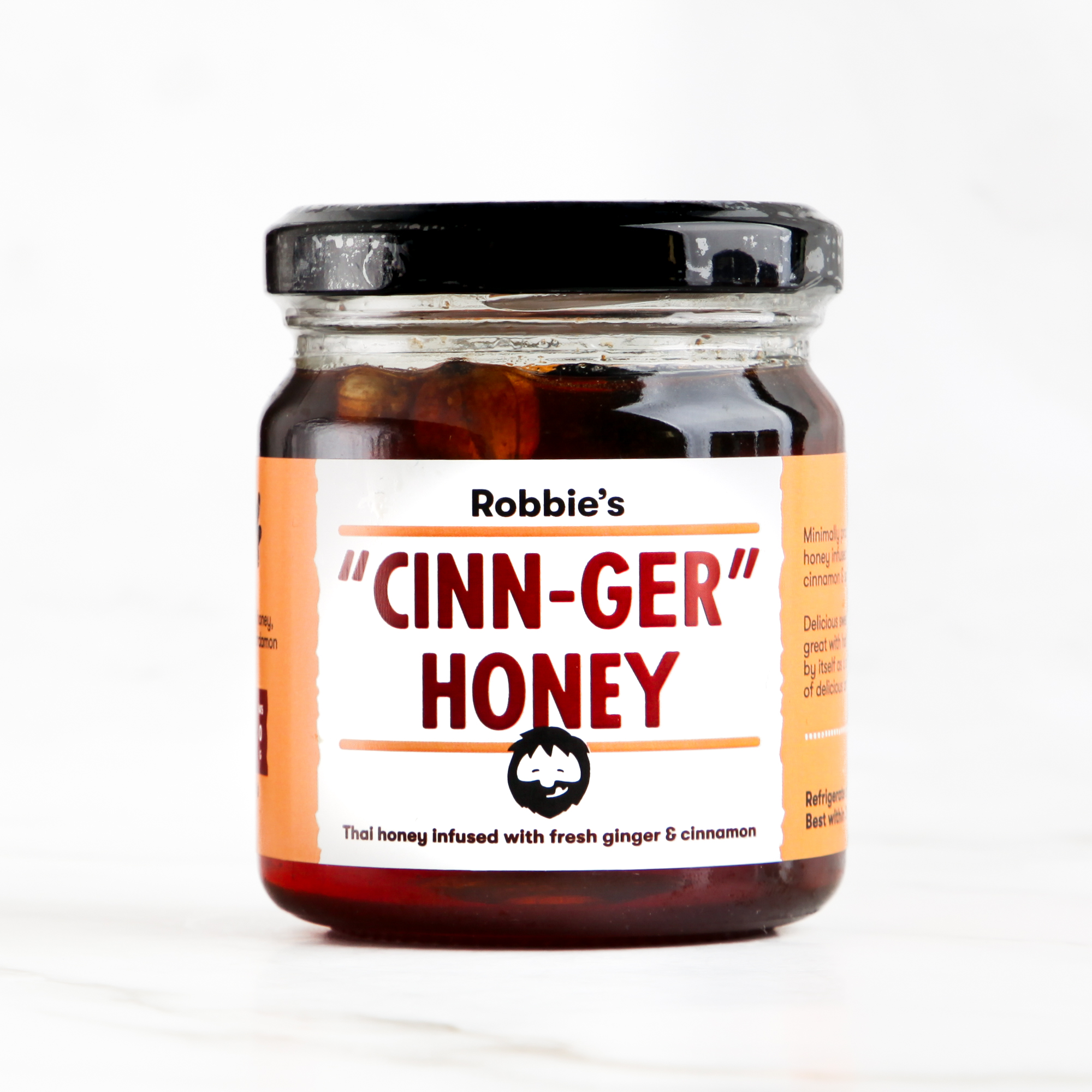 Robbie's Cinnamon Ginger Infused Honey