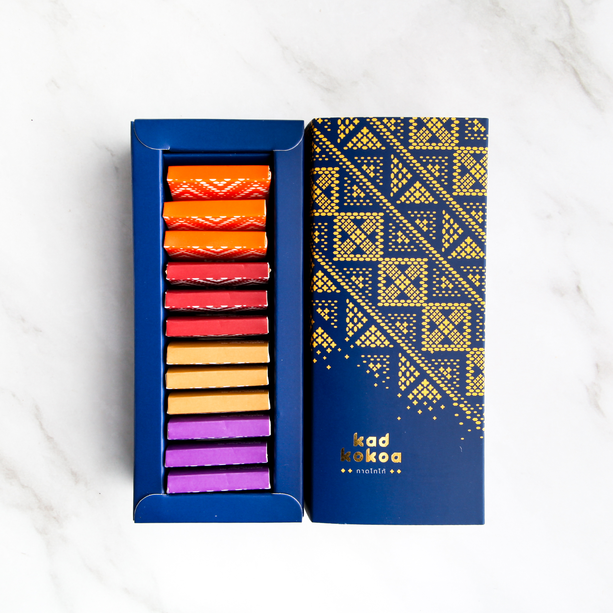 Kad Kokoa Box of 12 Napolitains - 70% Single Origins