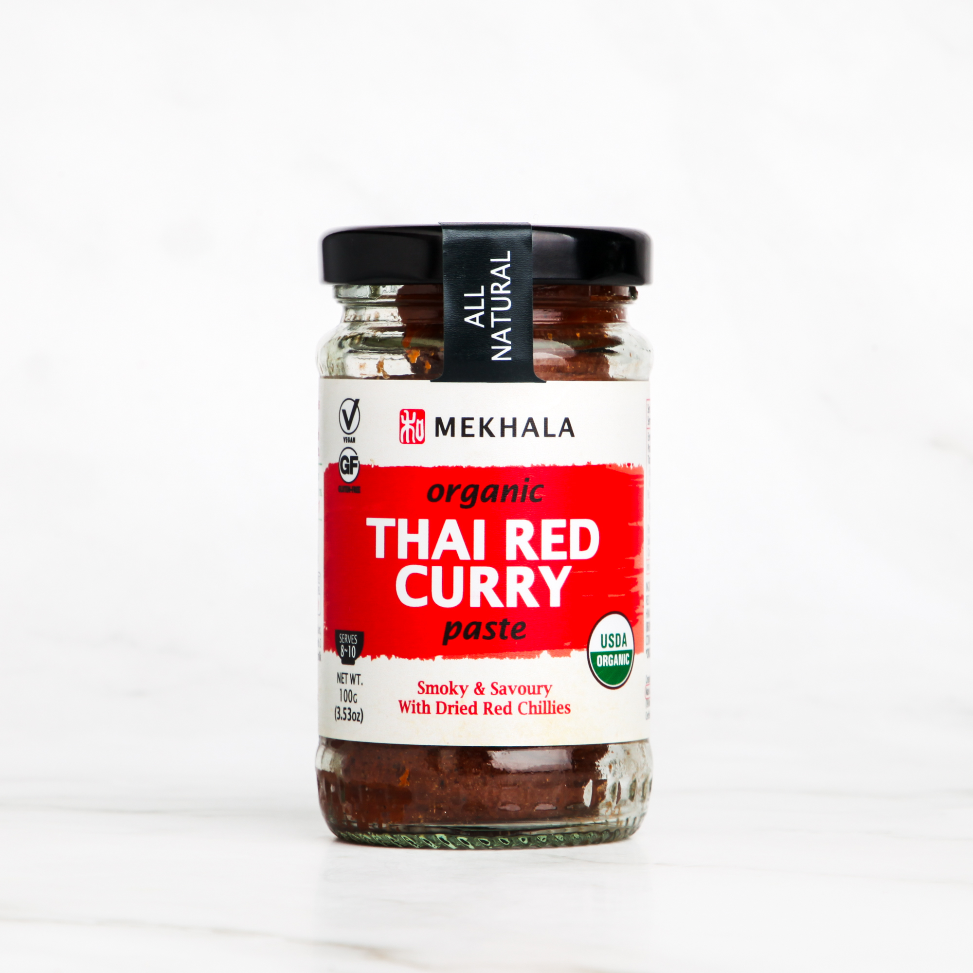 Organic Thai Red Curry Paste - Mekhala