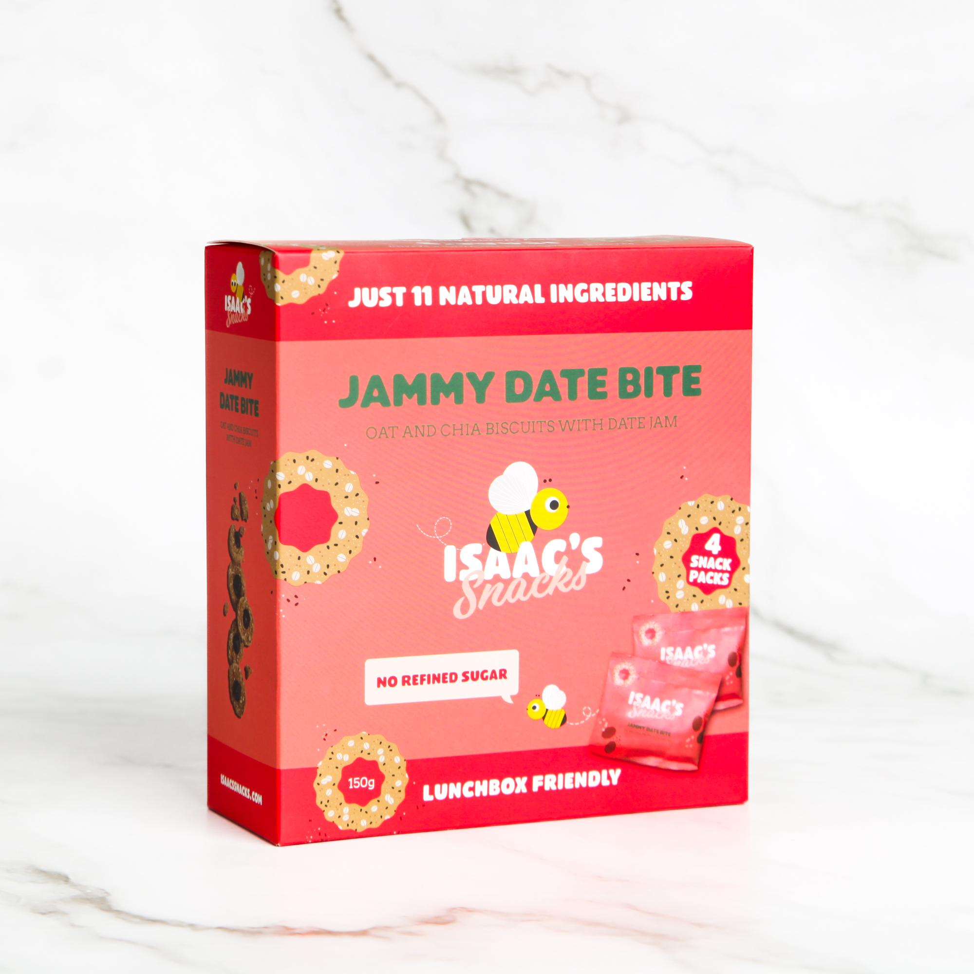 Jammy Date Bites - Isaac's Snacks