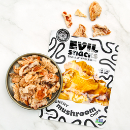 Crunchy Mushroom Chips - Evil Snacks