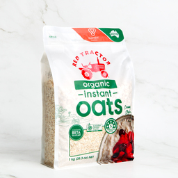 Organic Instant Oats- Red Tractor