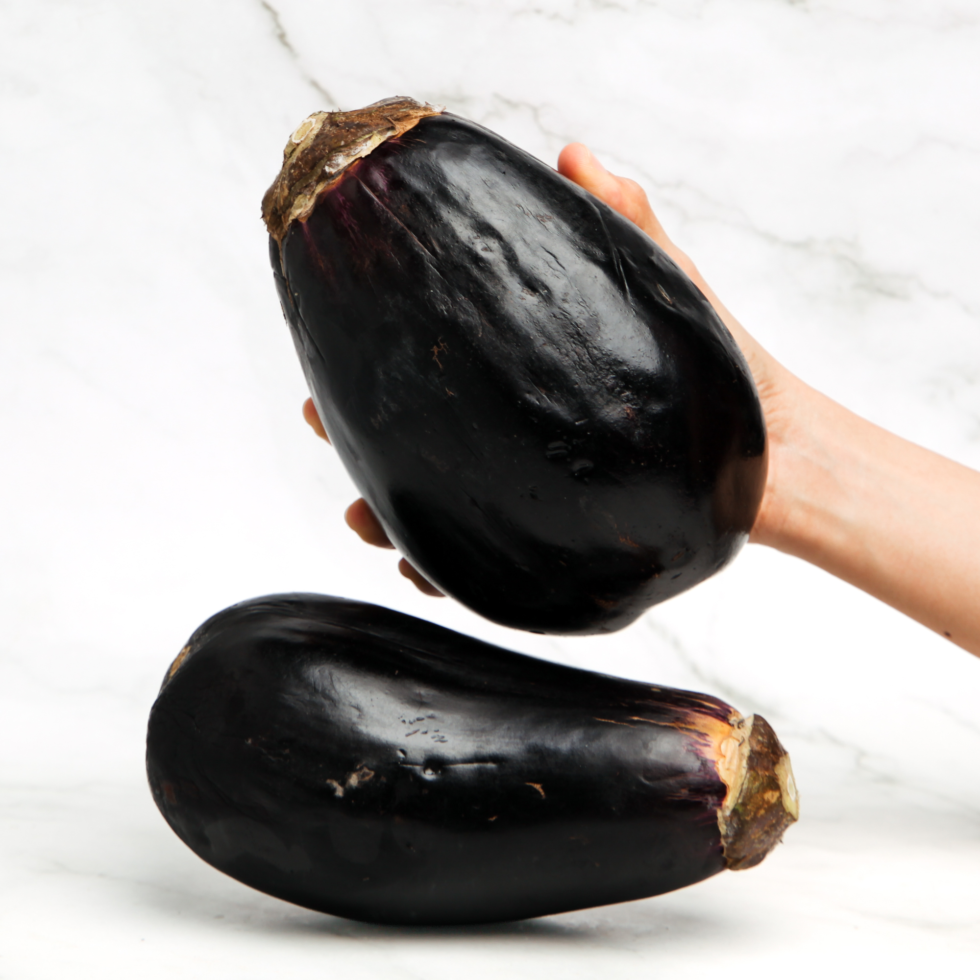 Organic Aubergines (Eggplants)