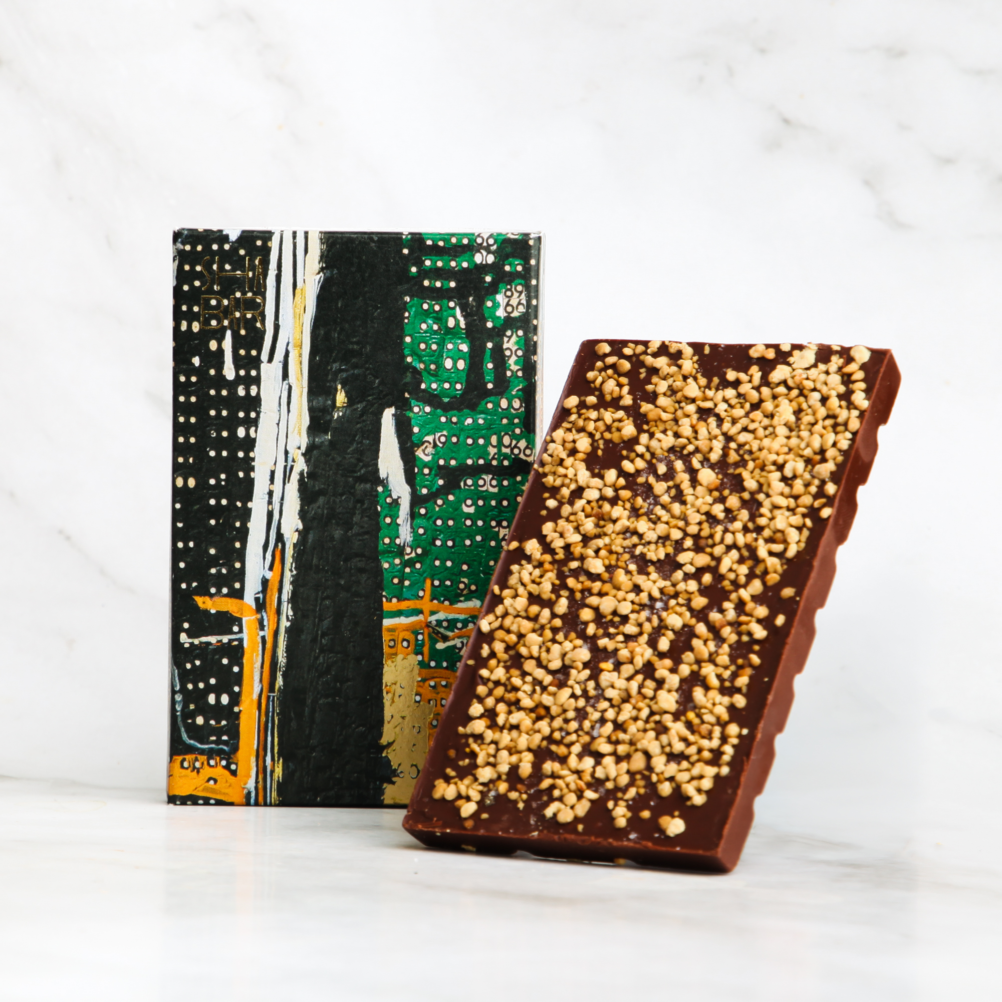 Single-Origin Crafted Chocolate 70% w/ Bee Pollen - SHABAR