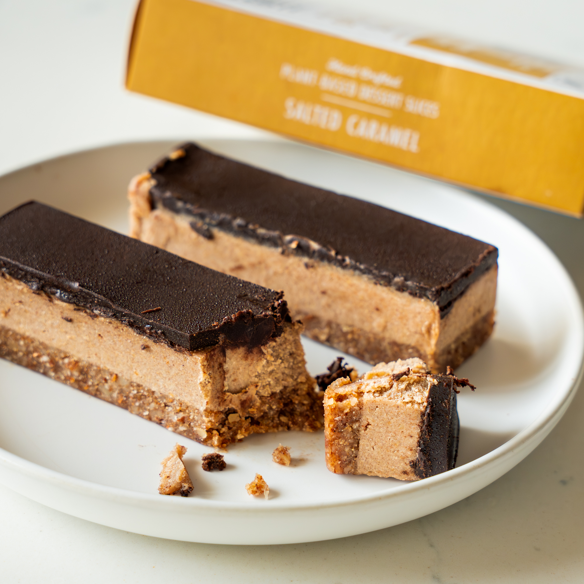 Dessert Slices Salted Caramel - The Damn Good Food Co 