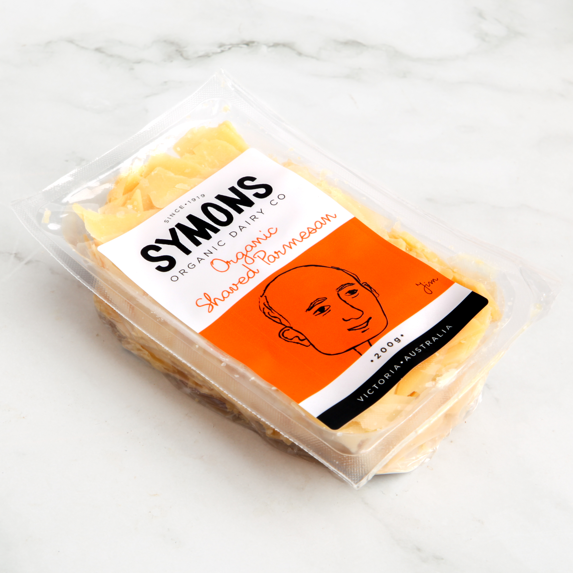 Organic Shaved Parmesan - Symons
