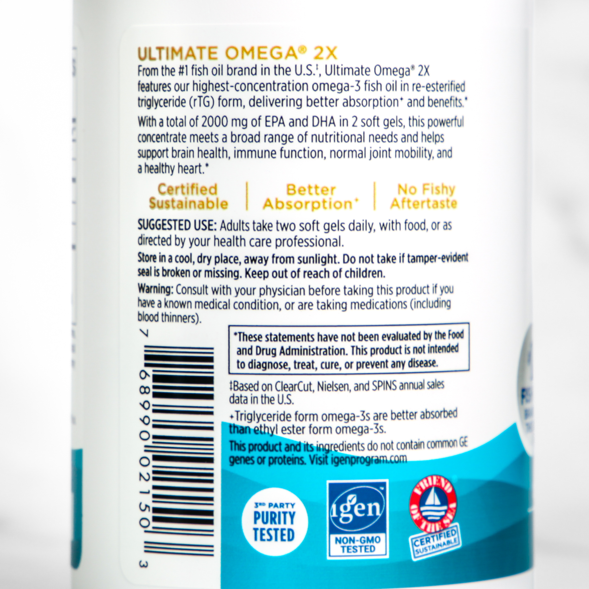 Ultimate Omega 2X - Nordic Naturals