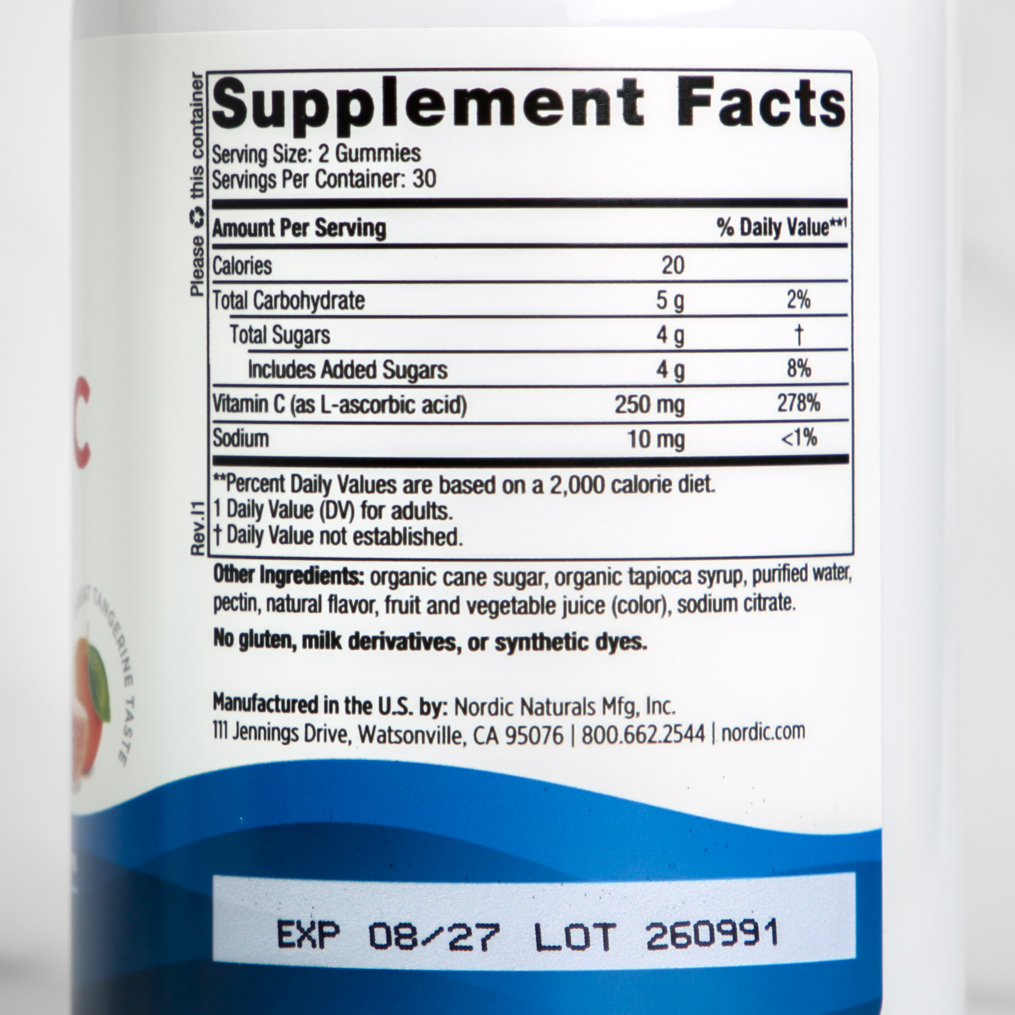 Vitamin C Gummies - Nordic Naturals