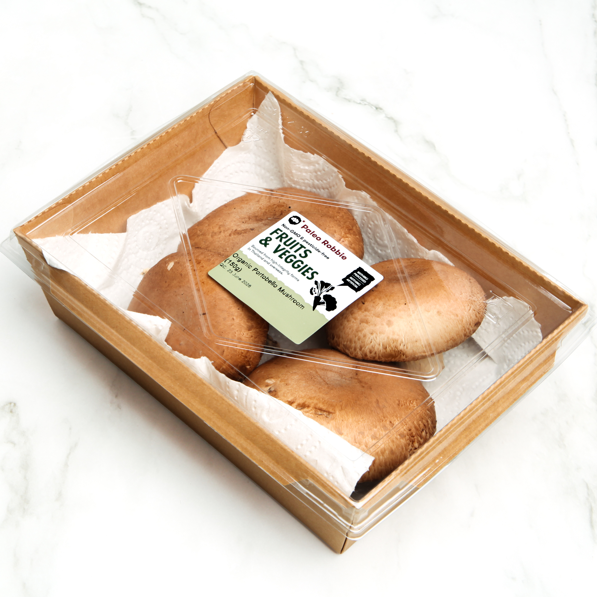 Organic Portobello Mushroom (150g)