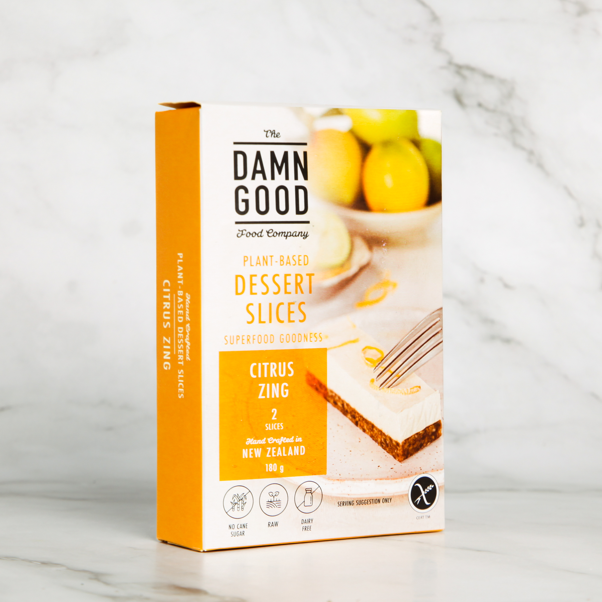 Dessert Slices Citrus Zing - The Damn Good Food Co
