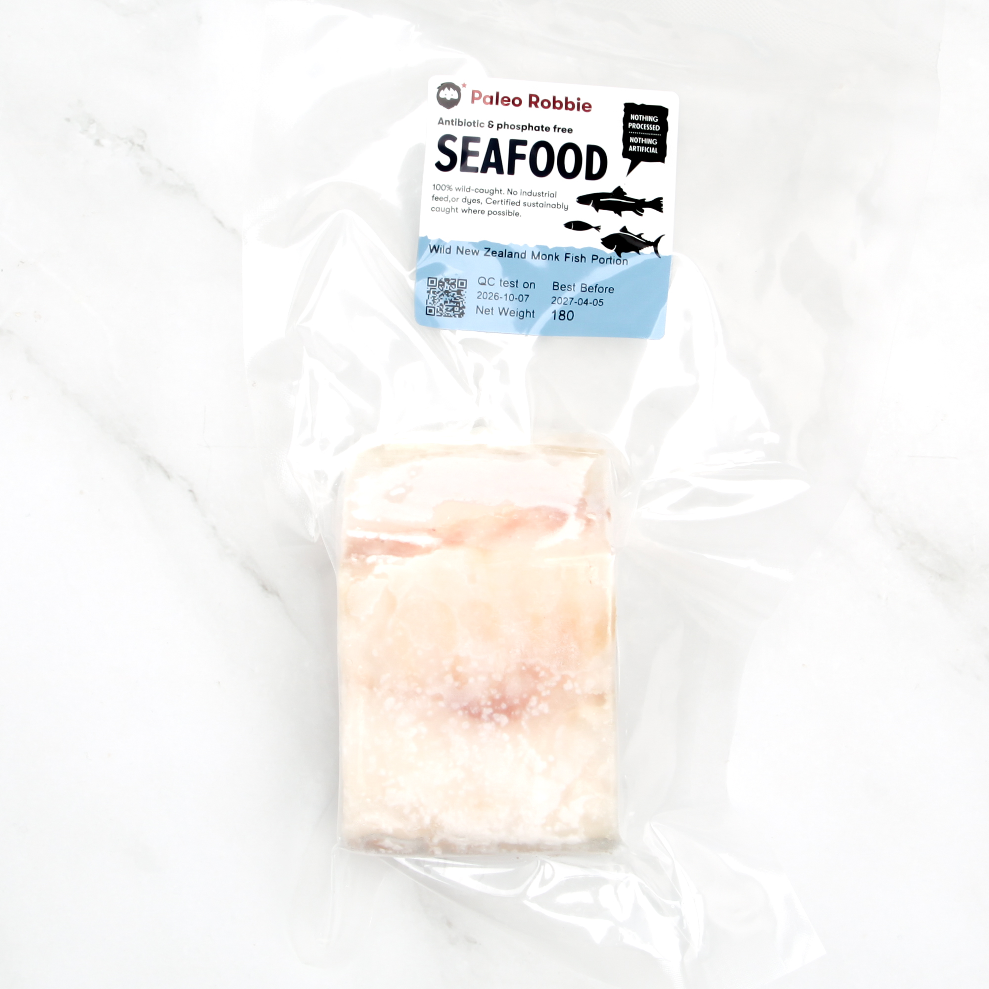Wild New Zealand Monk Fish Portion