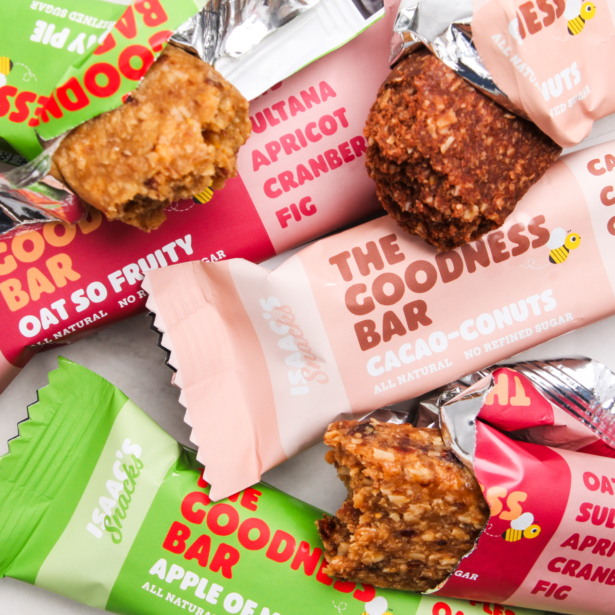 Oat So Fruity Goodness Bar (box of 15) - Isaac's Snacks