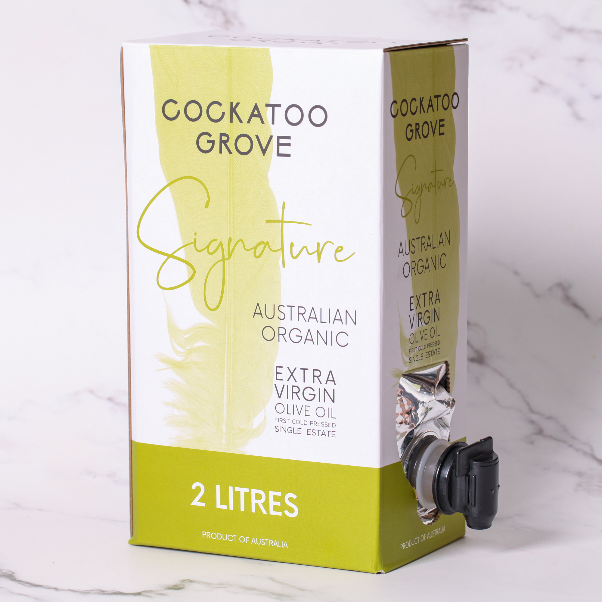 Signature Organic Extra Virgin Olive Oil 2L Cockatoo Grove