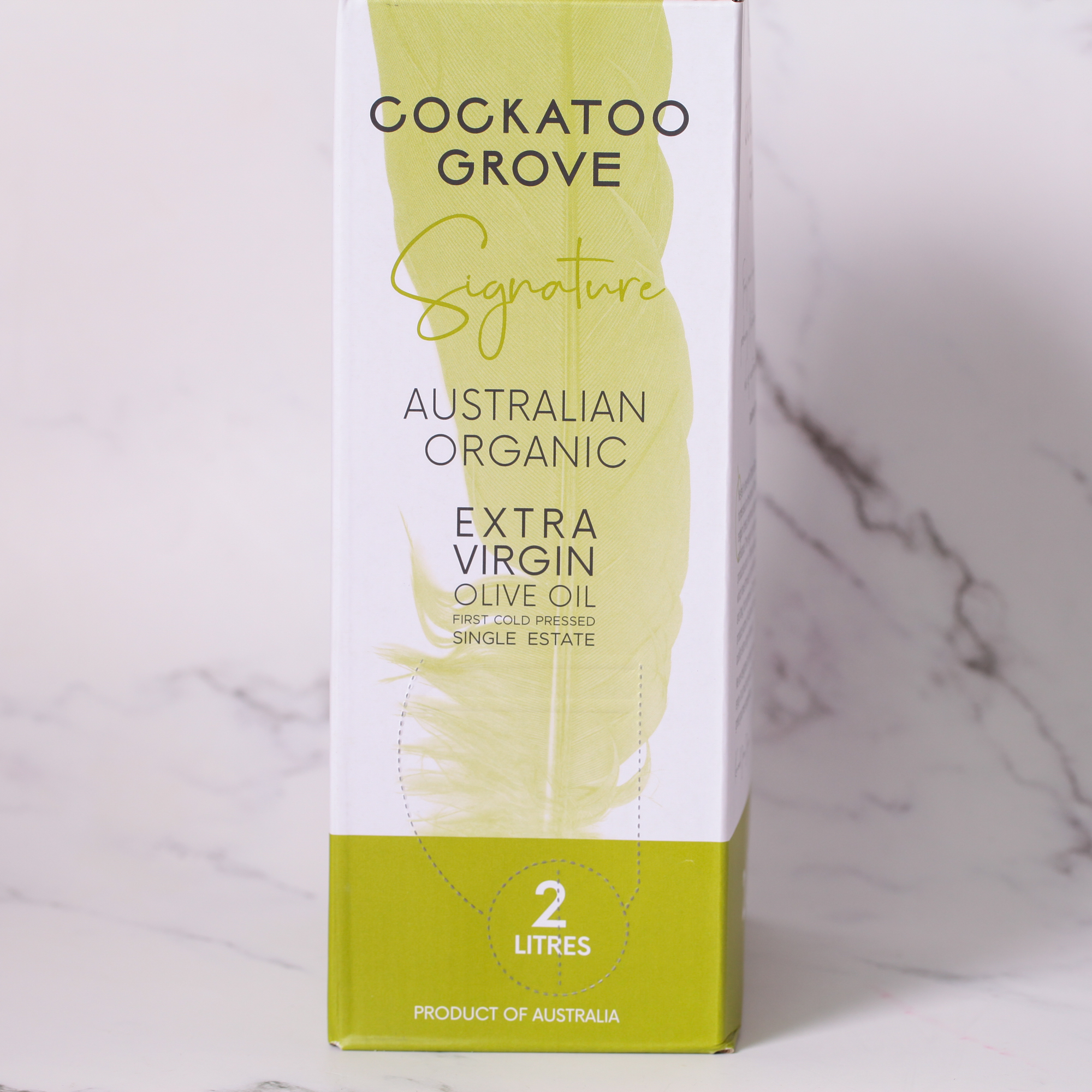 Signature Organic Extra Virgin Olive Oil 2L - Cockatoo Grove