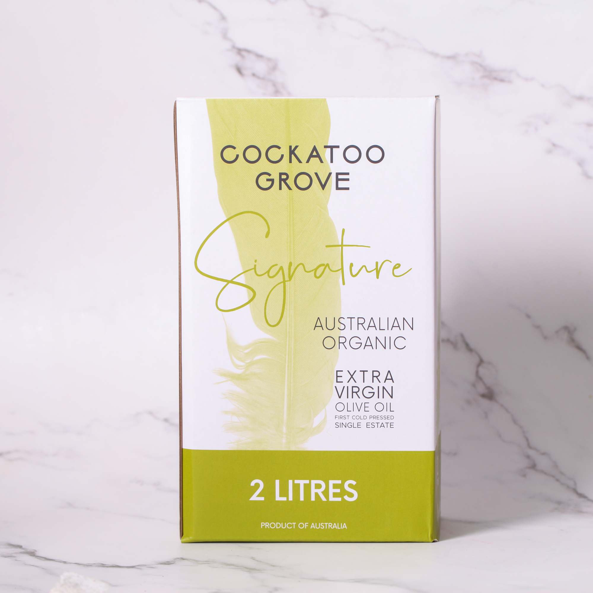 Signature Organic Extra Virgin Olive Oil 2L - Cockatoo Grove
