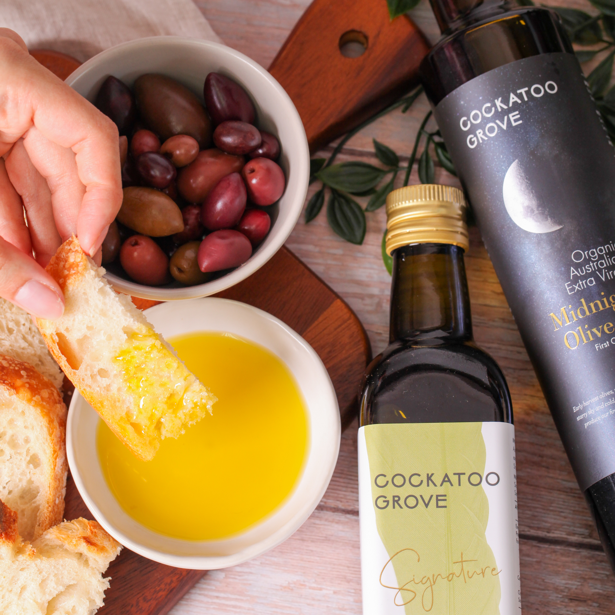 Signature Organic Extra Virgin Olive Oil 2L - Cockatoo Grove