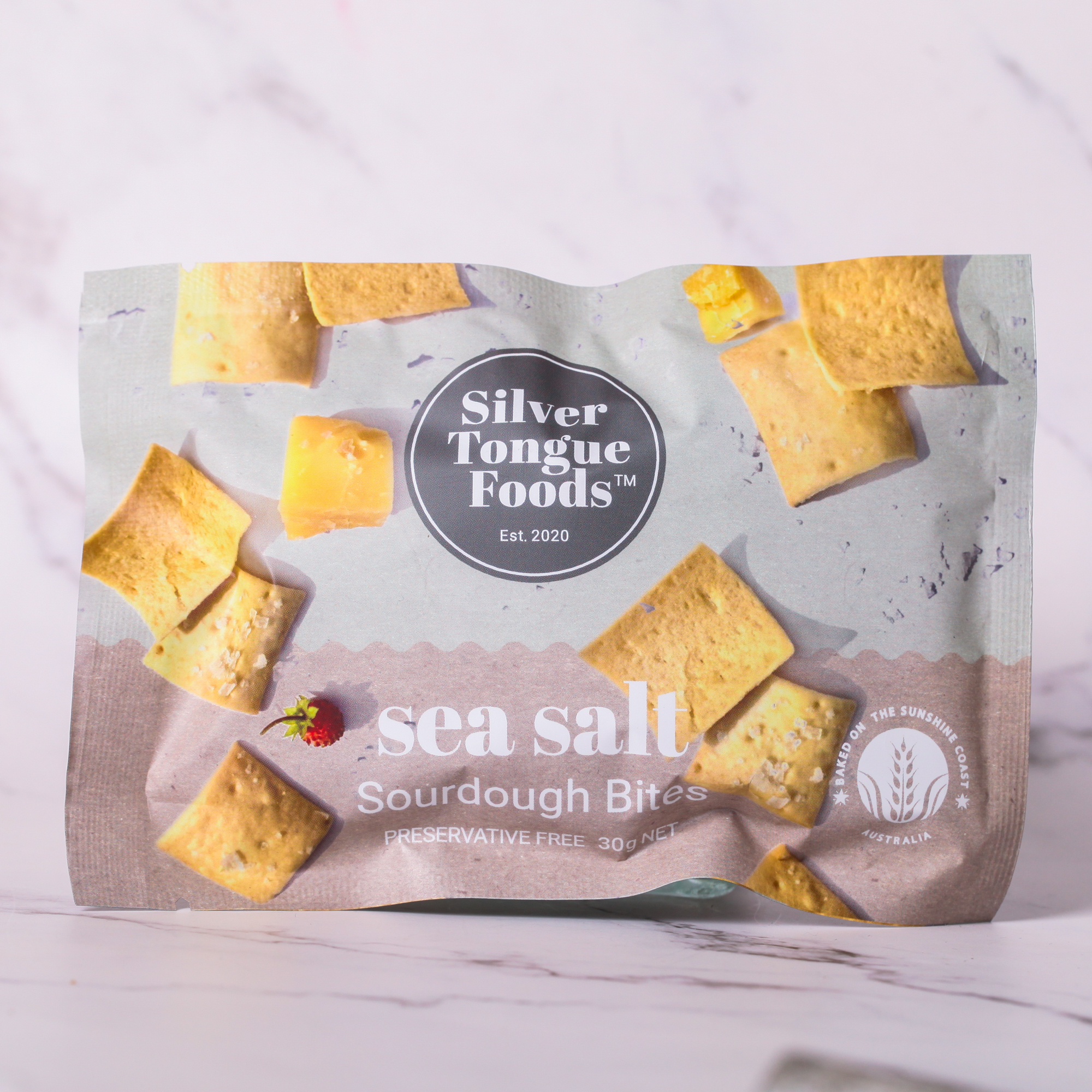 Sea Salt Sourdough Bites