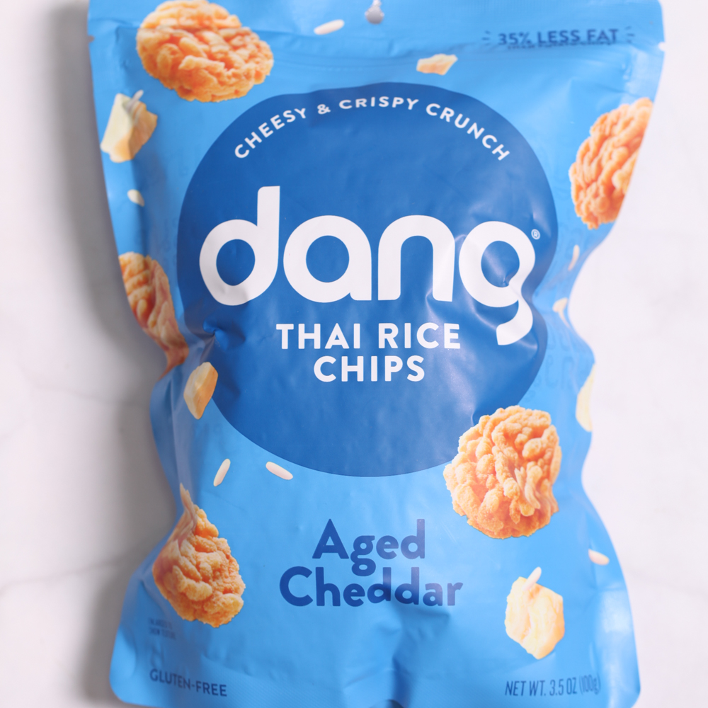 Rice Chips, Aged Cheddar - Dang Foods