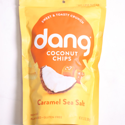 Coconut Chips, Caramel Sea Salt - Dang Foods