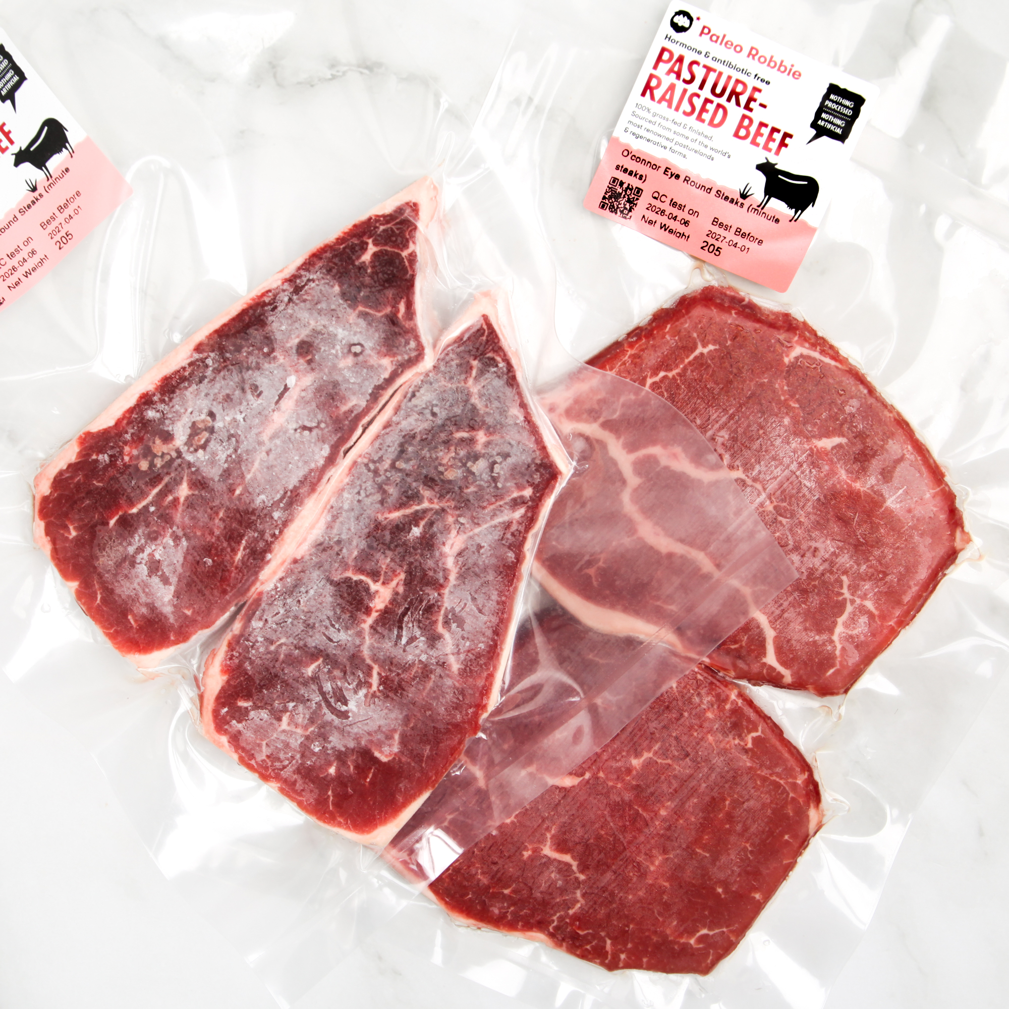 O'connor Eye Round Steaks (minute steaks)