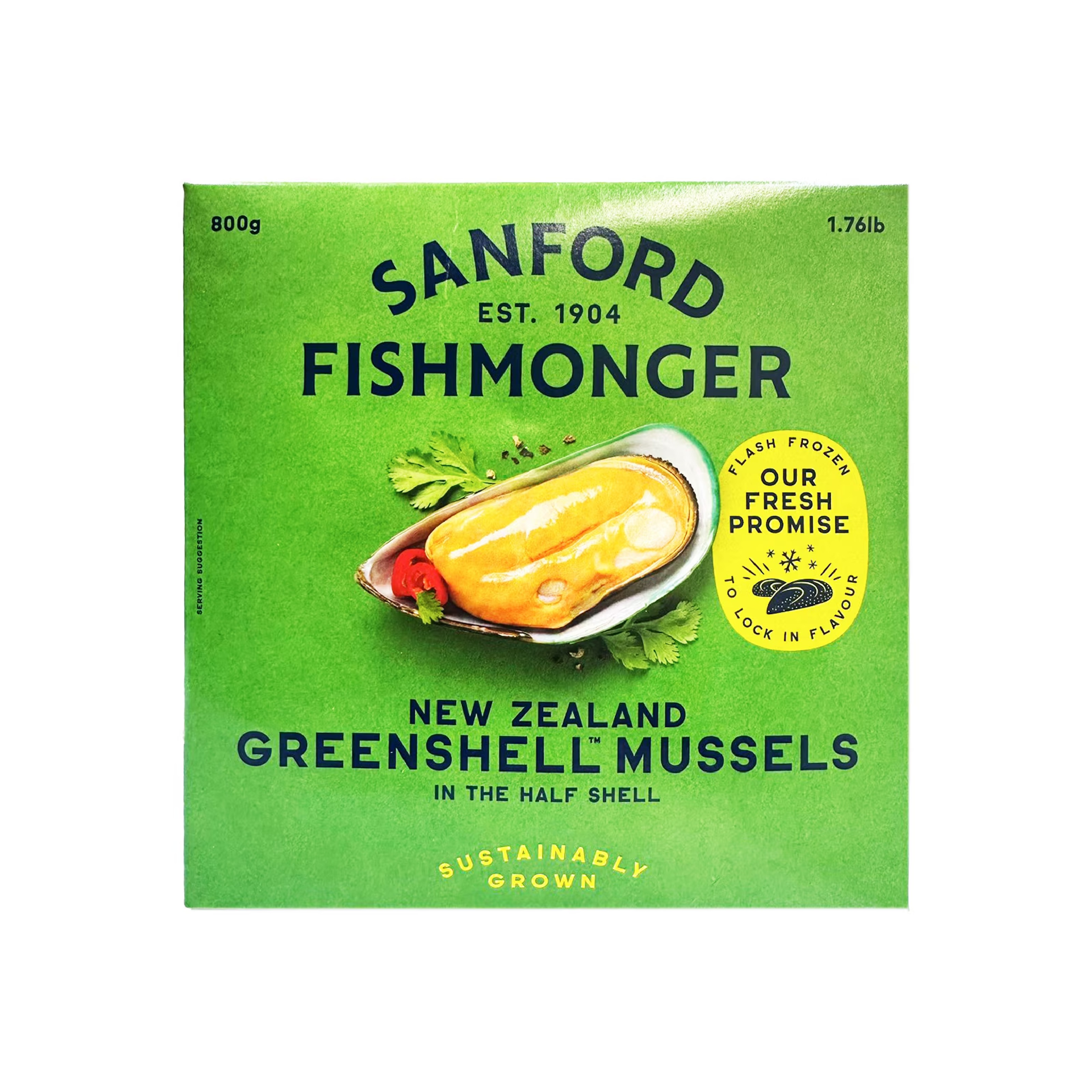 Organic Greenlip Mussels