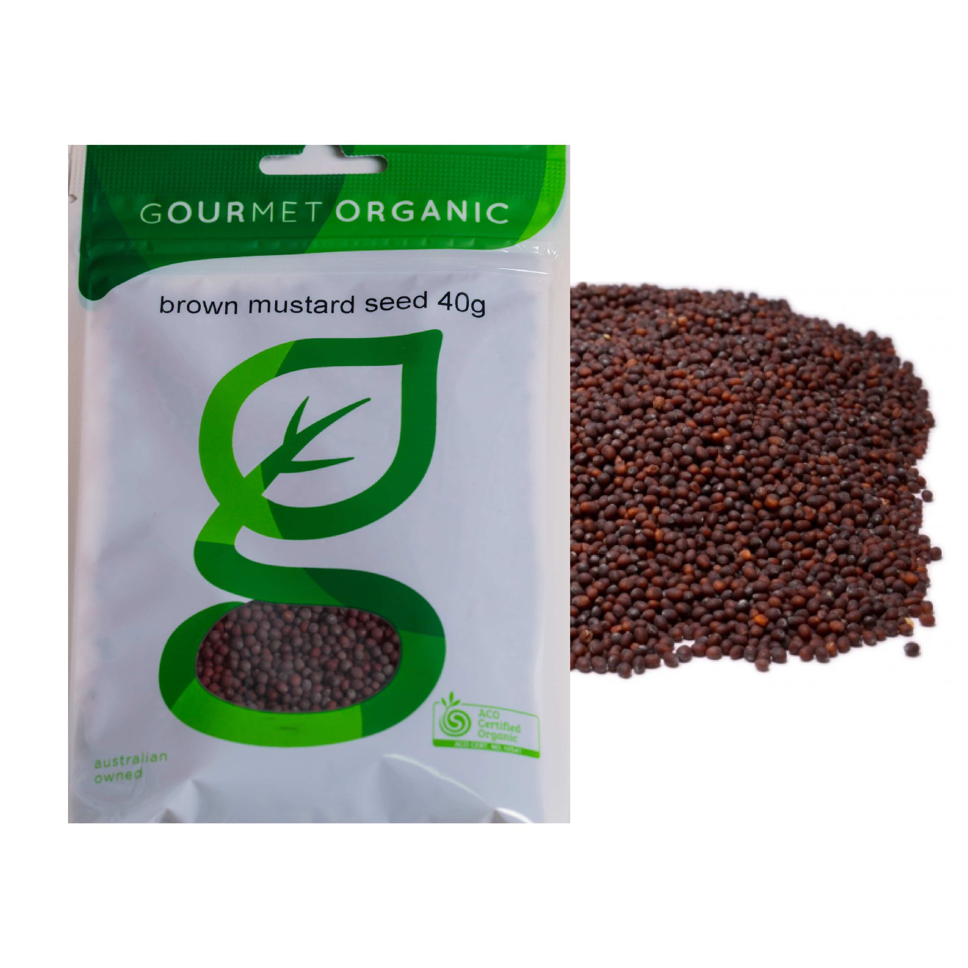 Organic Mustard Seed Brown