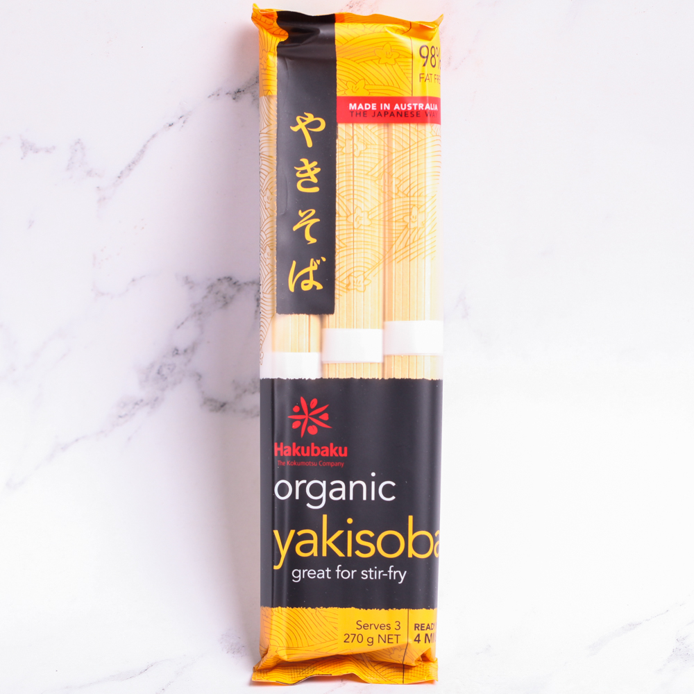 Organic Yakisoba Noodles - Hakubaku