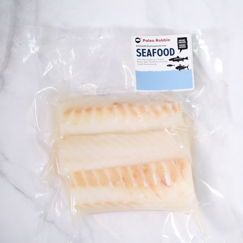 Wild Caught Pacific Natural Small Cod Loin 3 pack